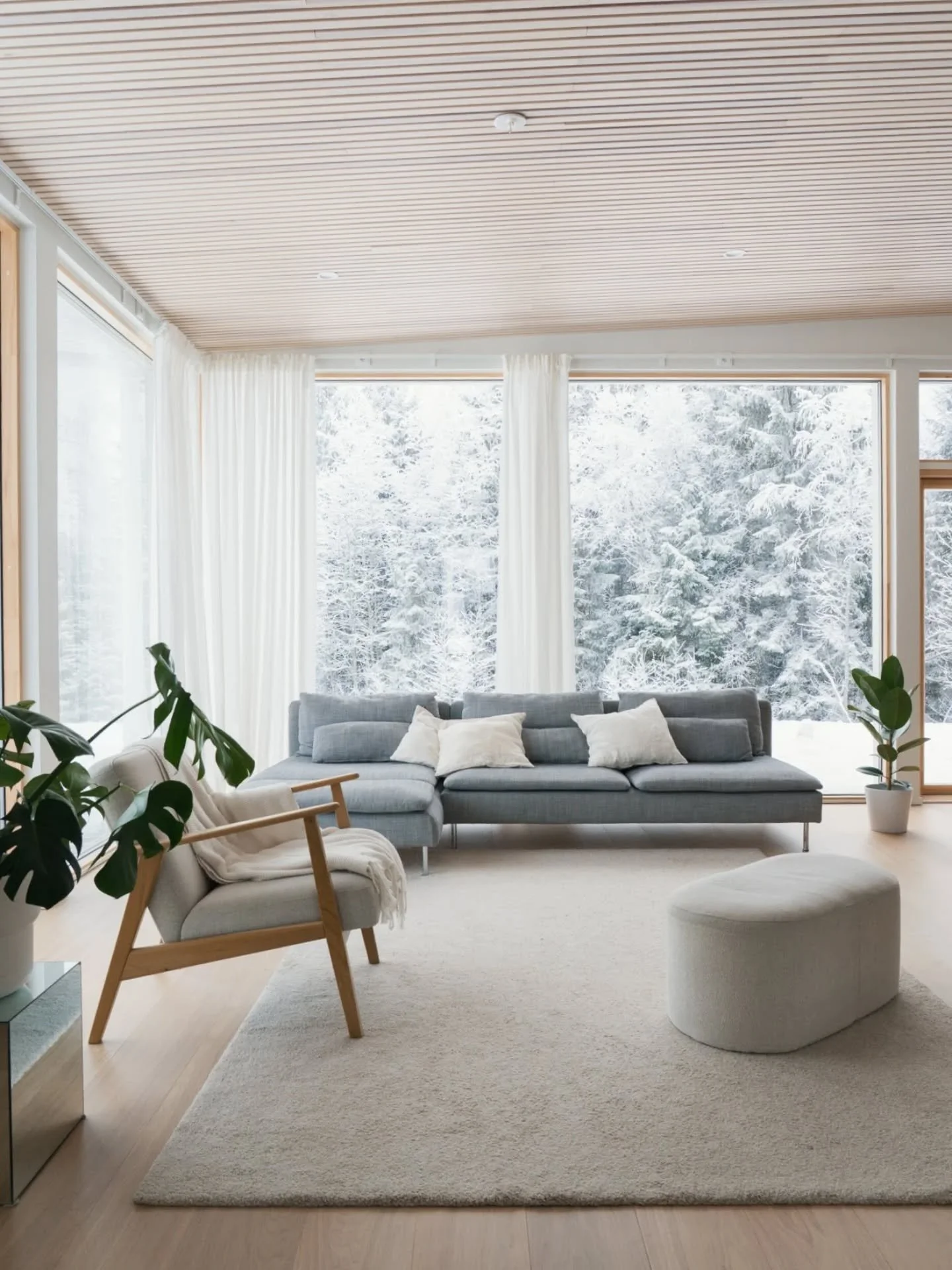 Terveisi&auml; valmistuneesta kohteesta 👋

T&auml;m&auml; pientalo valmistui viime kes&auml;n&auml; mets&auml;n reunustamalle tontille. 🌿 

Kaavan asettama lappeen suunta toi mukavan persoonallisen ilmeen p&auml;&auml;rakennukselle, se olikin ulkoa