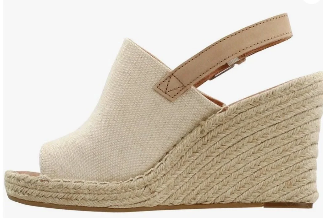 These are so easy to walk in. Heels can be tough but these are comfortable, perfect for a beach wedding, dinner at the beach, or to pair with all of your cute summer dresses.