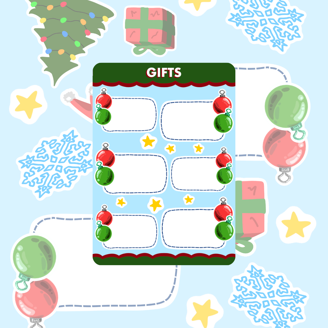 Gifts Sticker Sheet