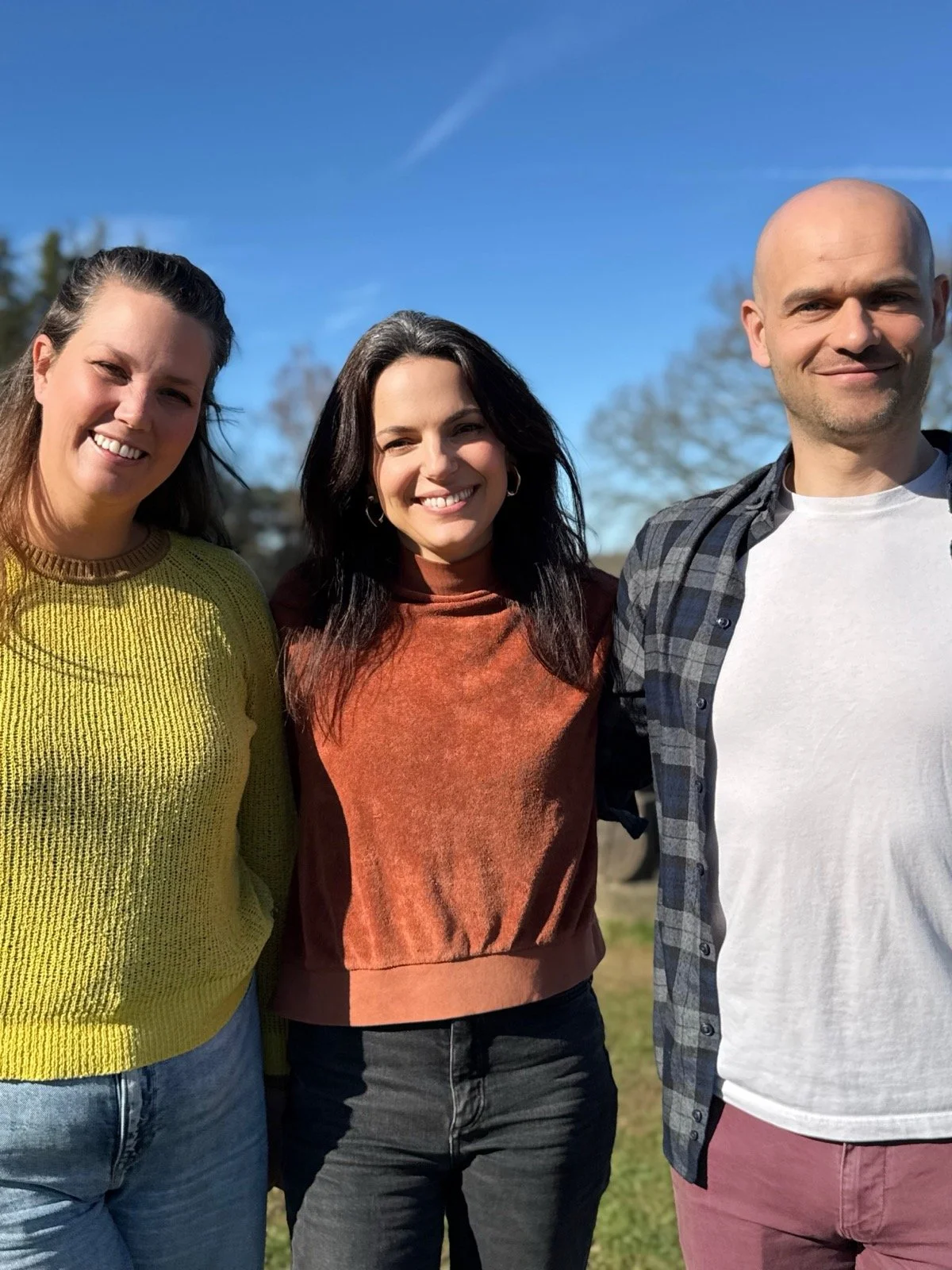 Sofie, Lesley en Hans