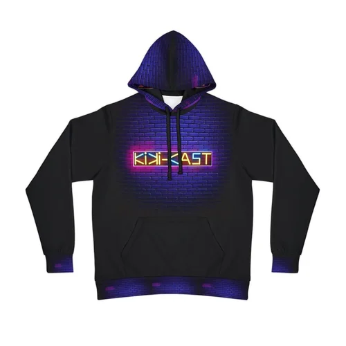 Custom streetwear hoodie featuring a stylized yellow honeycomb bee graphic illustration.
