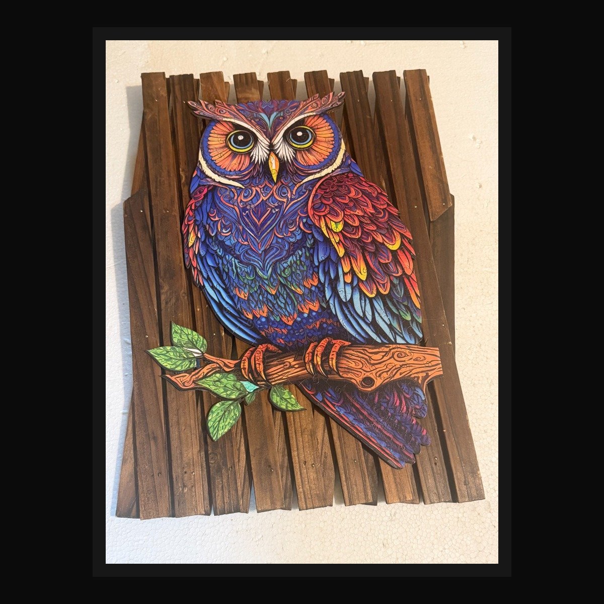 Midnight Owl Wood Puzzle