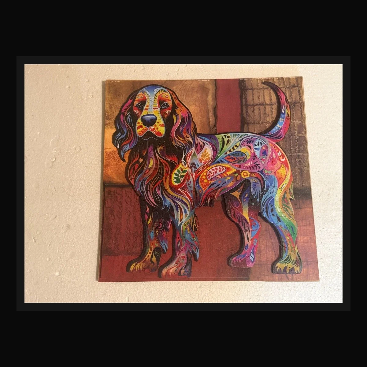 Colorburst Fox Pair Puzzle