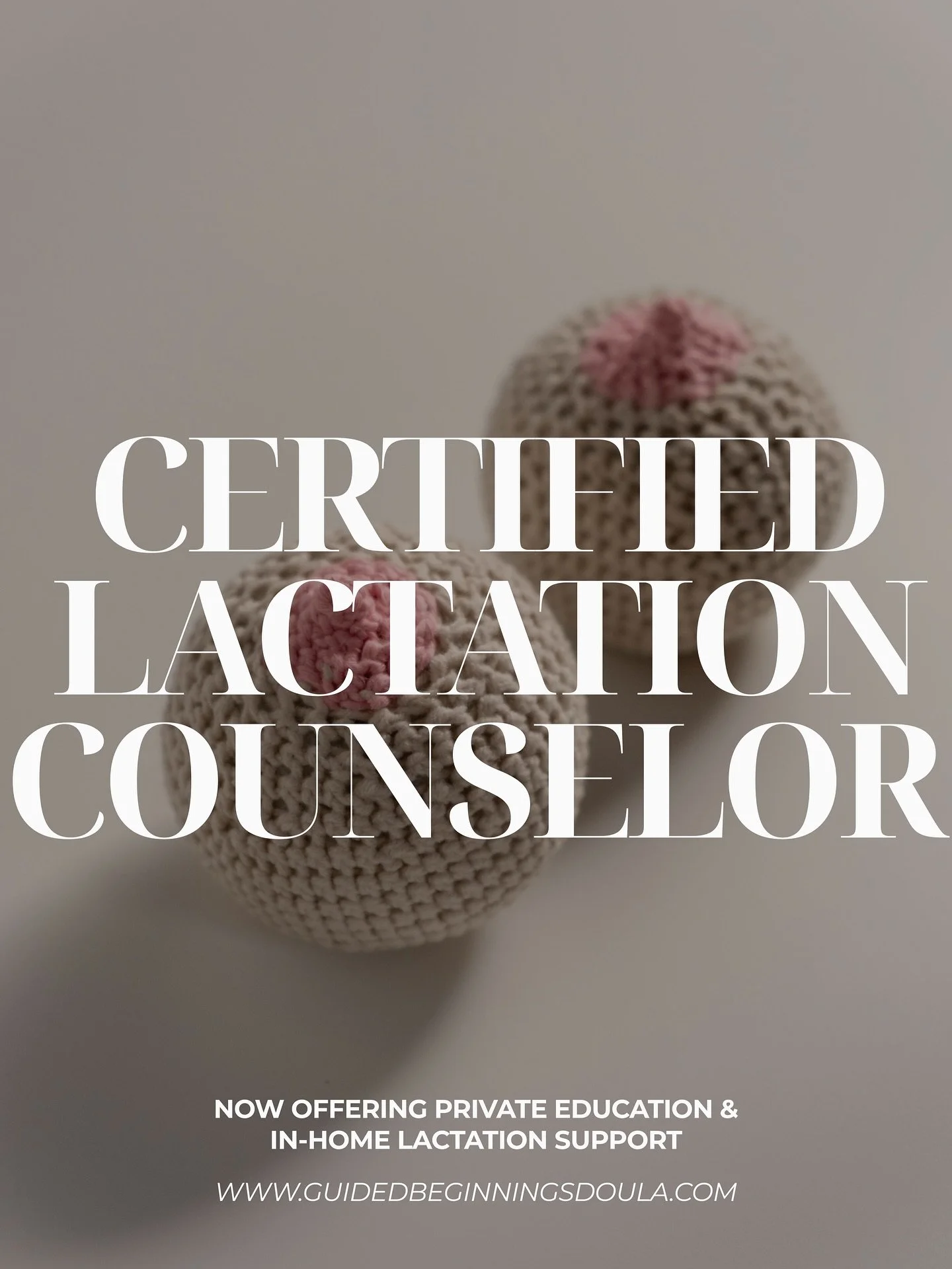 Exciting Announcement!! 

Many of my clients are already in on this little secret, but after a few months of waiting, I can officially announce that I am now a Certified Lactation Counselor (CLC)! 🤱

Much like labor support, it is my goal to create 