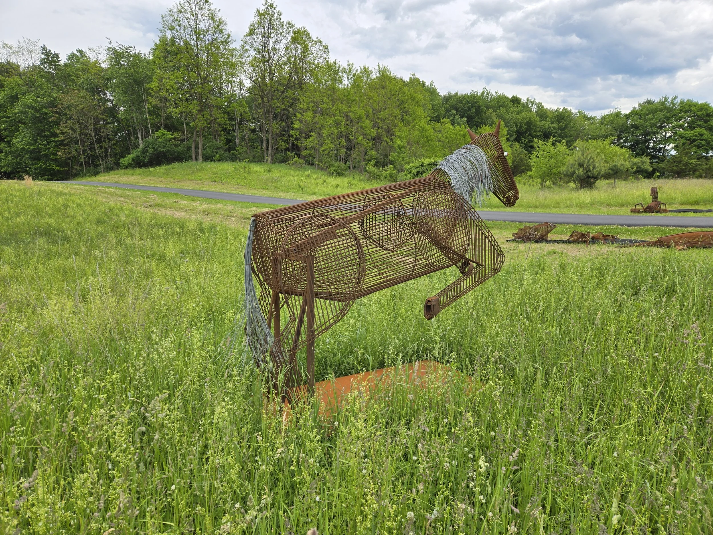 Rearing Horse
96" x 80" x 24"
$3400