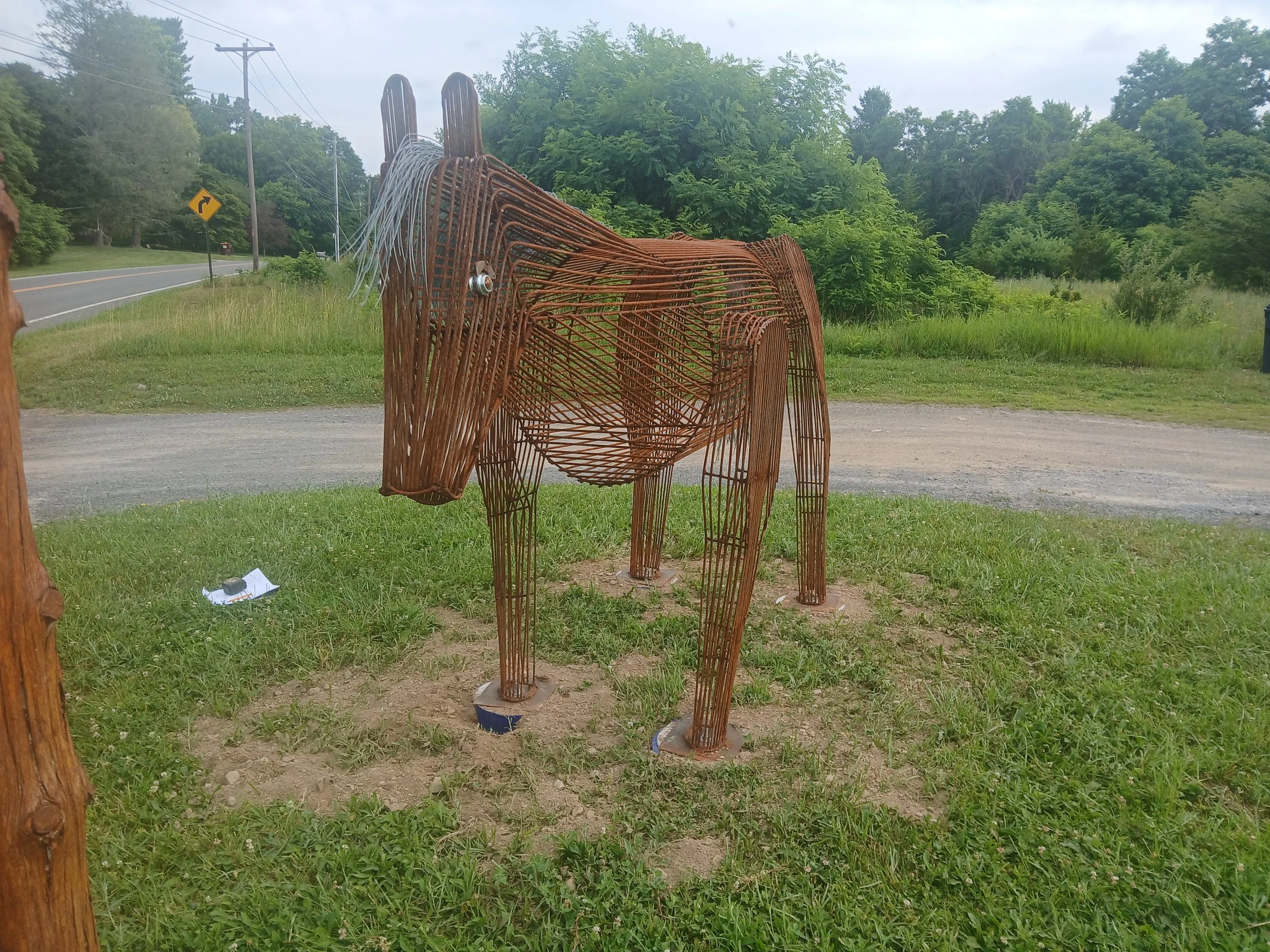 Horse
96"x24"x72" (life size) (sold)
$3400