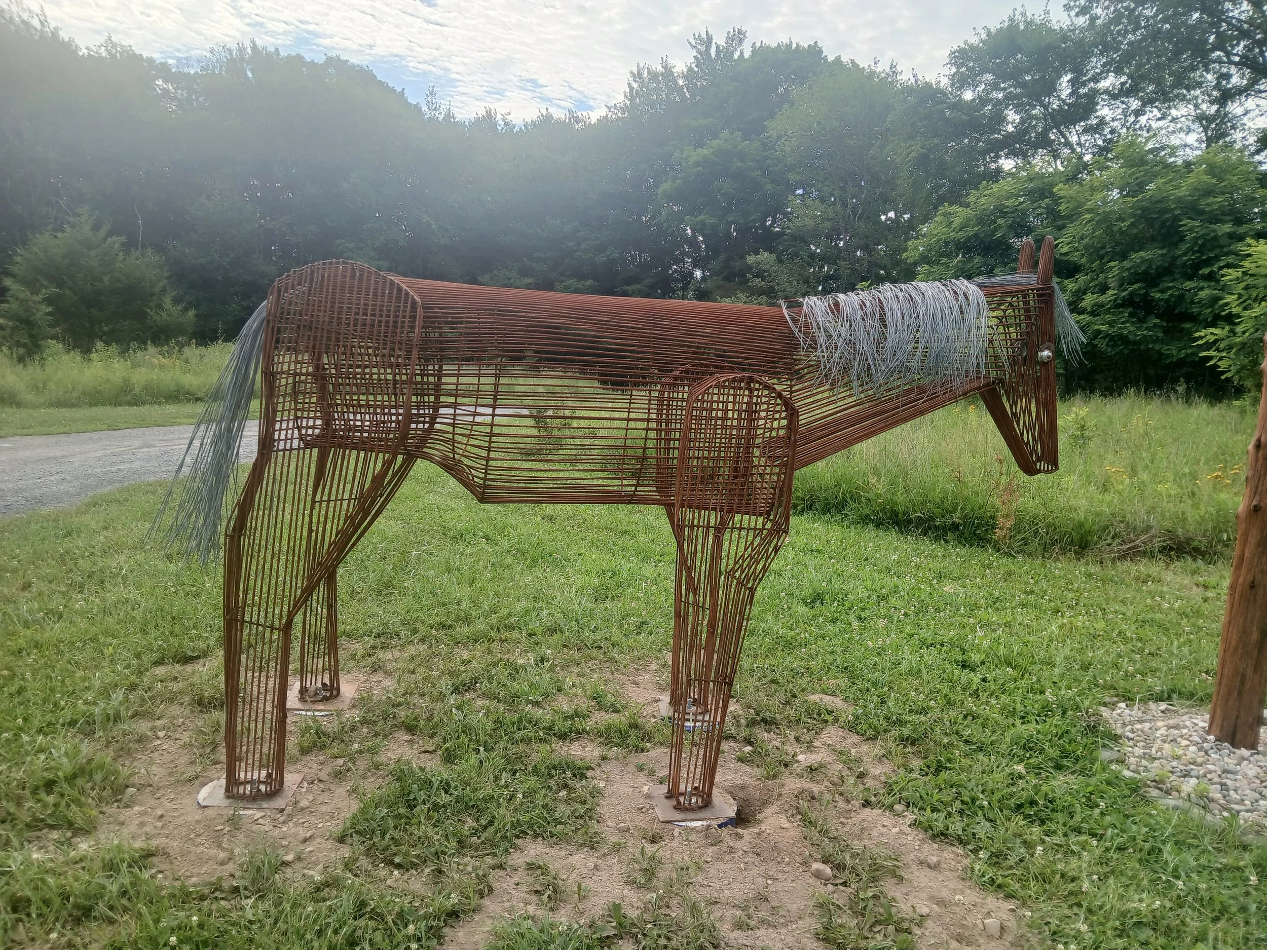 Horse
96"x24"x72" (life size) (sold)
$3400