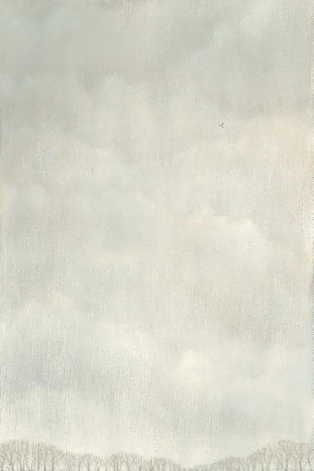 Hawk and Clouds
Oil on Canvas 36" x 24"