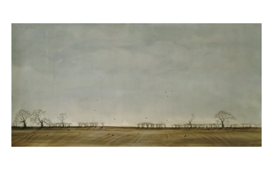 Hedgerow and Rooks-Greeting Cards-Pack of 6