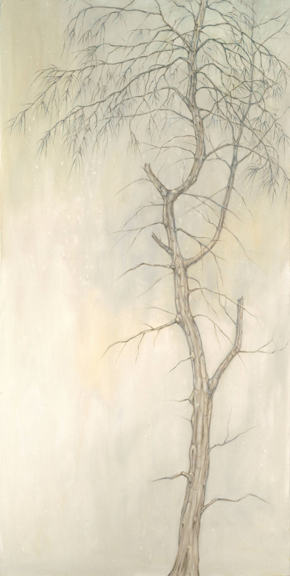 Pine Tree
Oil on Canvas 72" x 36"