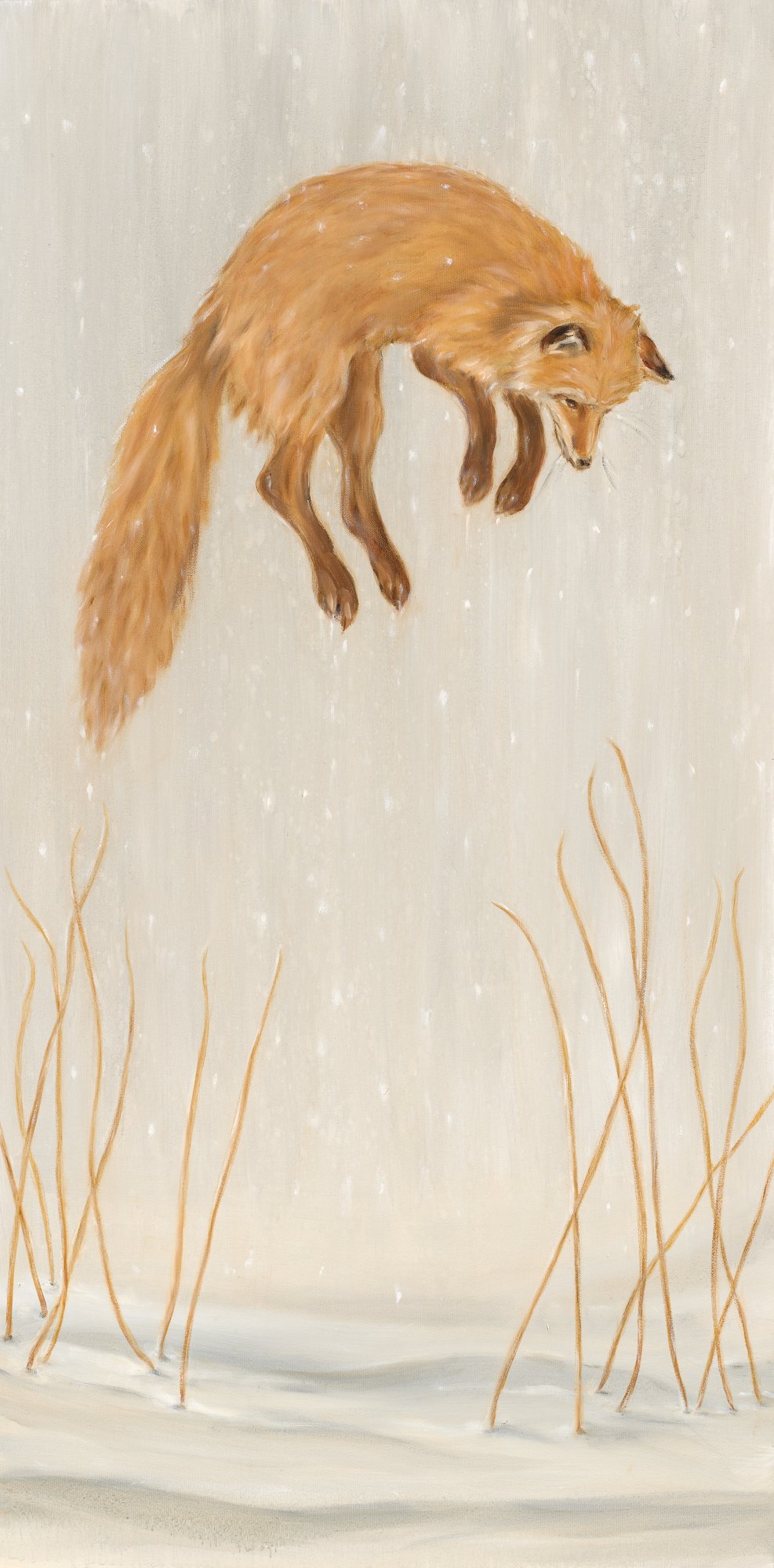 Pouncing Fox - Bella Bigsby - 24x48 inches.jpg