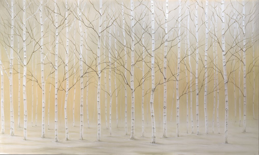 Birch Thicket
Oil on Canvas 36" x 60"