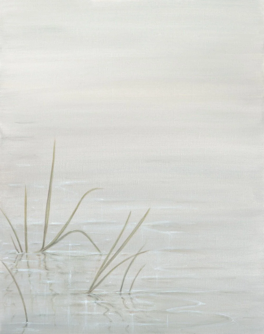 Water and Reeds
Watercolour on Paper 30" x 24"