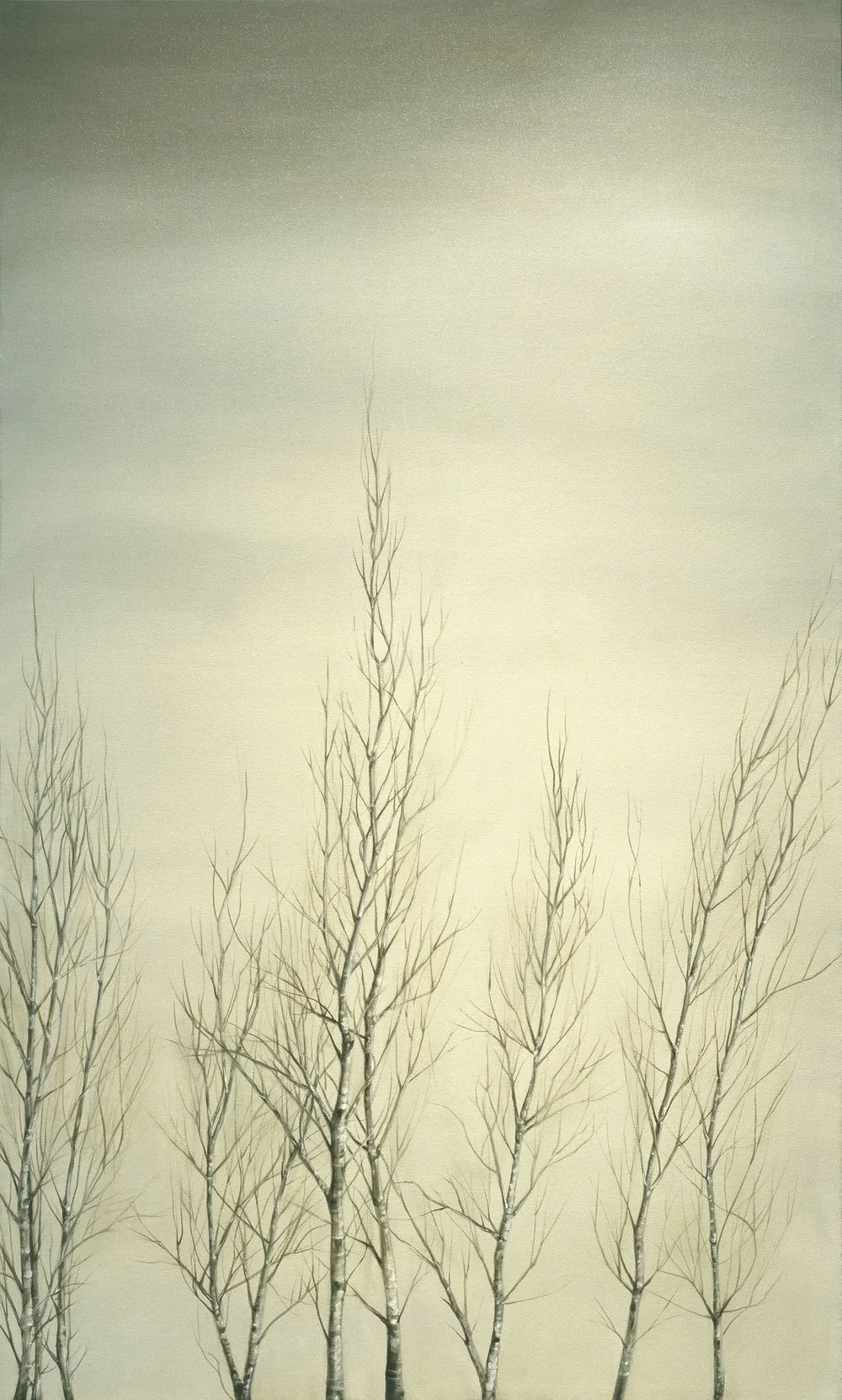 Birch Saplings
Oil on Canvas 60" x 36"