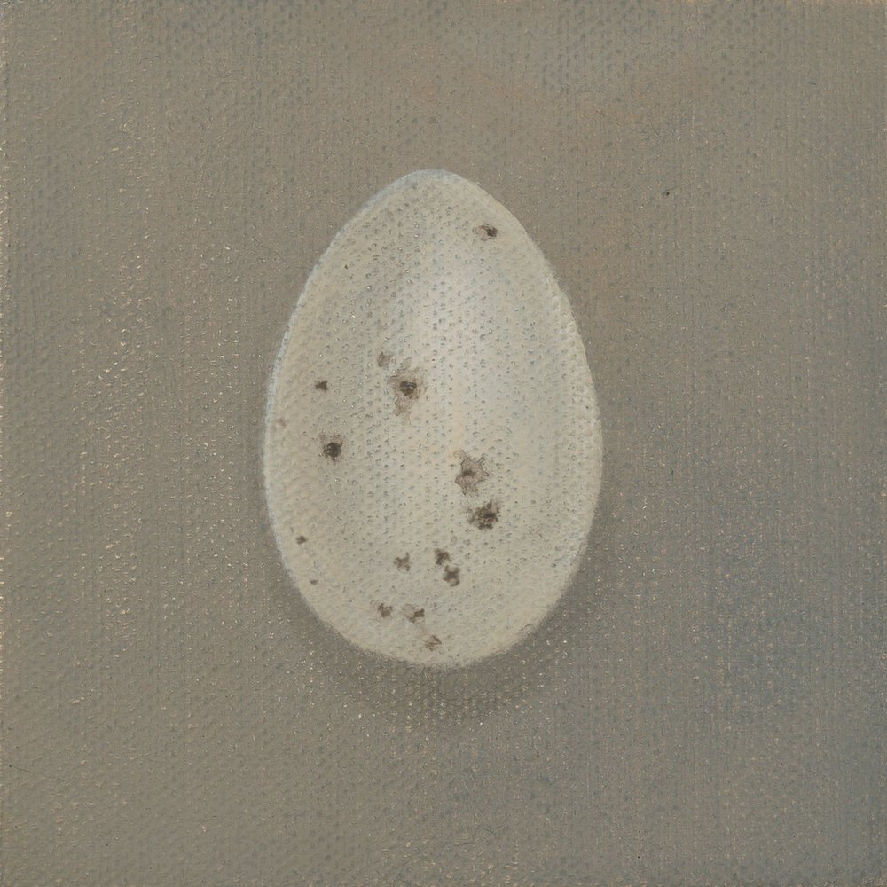 Swallow Egg (II)
Oil on Canvas 4" x 4"