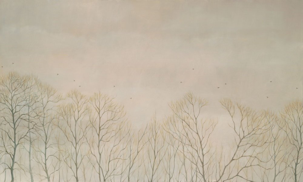 Trees and Crows
Oil on Canvas 48" x 60"