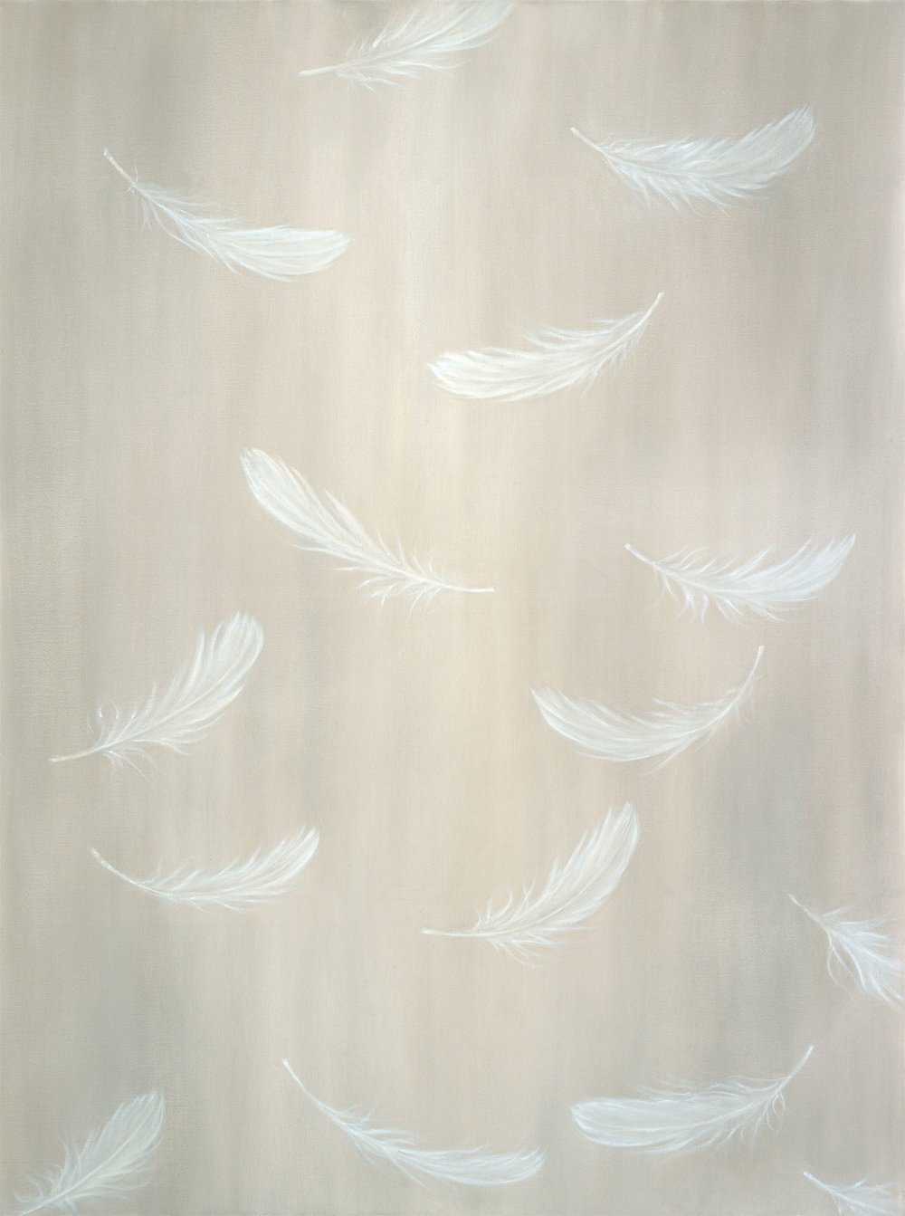 Falling Feathers
Oil on Canvas 48" x 36"