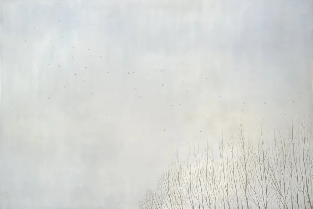 Flock of Starlings
Oil on Canvas 48" x 72"
