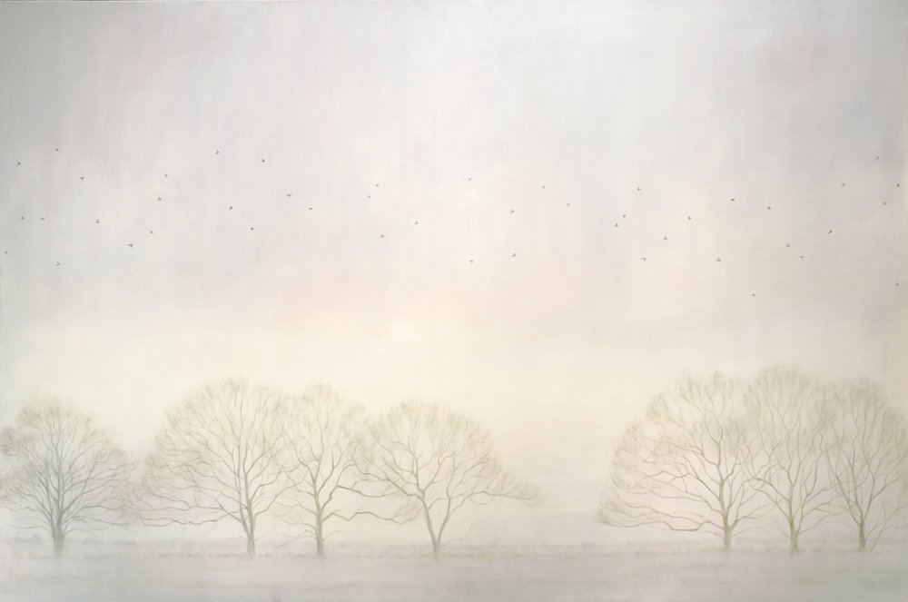 Meadow and Mist
Oil on Canvas 48" x 72"