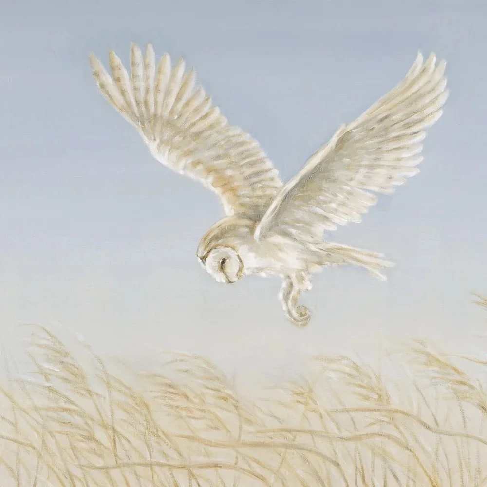 Owl and Reeds- Greeting Cards - Pack of 6