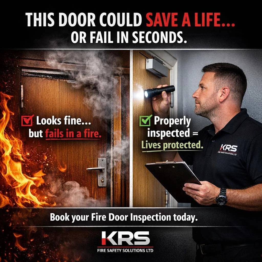Most fire doors look fine&hellip; until they&rsquo;re tested by fire.

The reality?
A small gap, missing seal, or faulty closer can cause a fire door to fail in seconds &mdash; allowing smoke and fire to spread rapidly.

🚪 A properly maintained fire