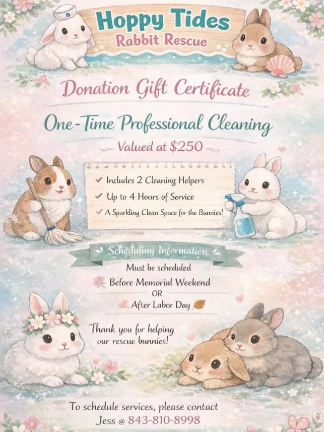 🐰🎉 Check Out This AMAZING Donation for Bunny Hop 2026! 🎉🐰

We are blown away by the generosity for our upcoming Bunny Hop on March 29th! This incredible donation is going to make such a difference for the rescued buns in our care 💕

As a reminde