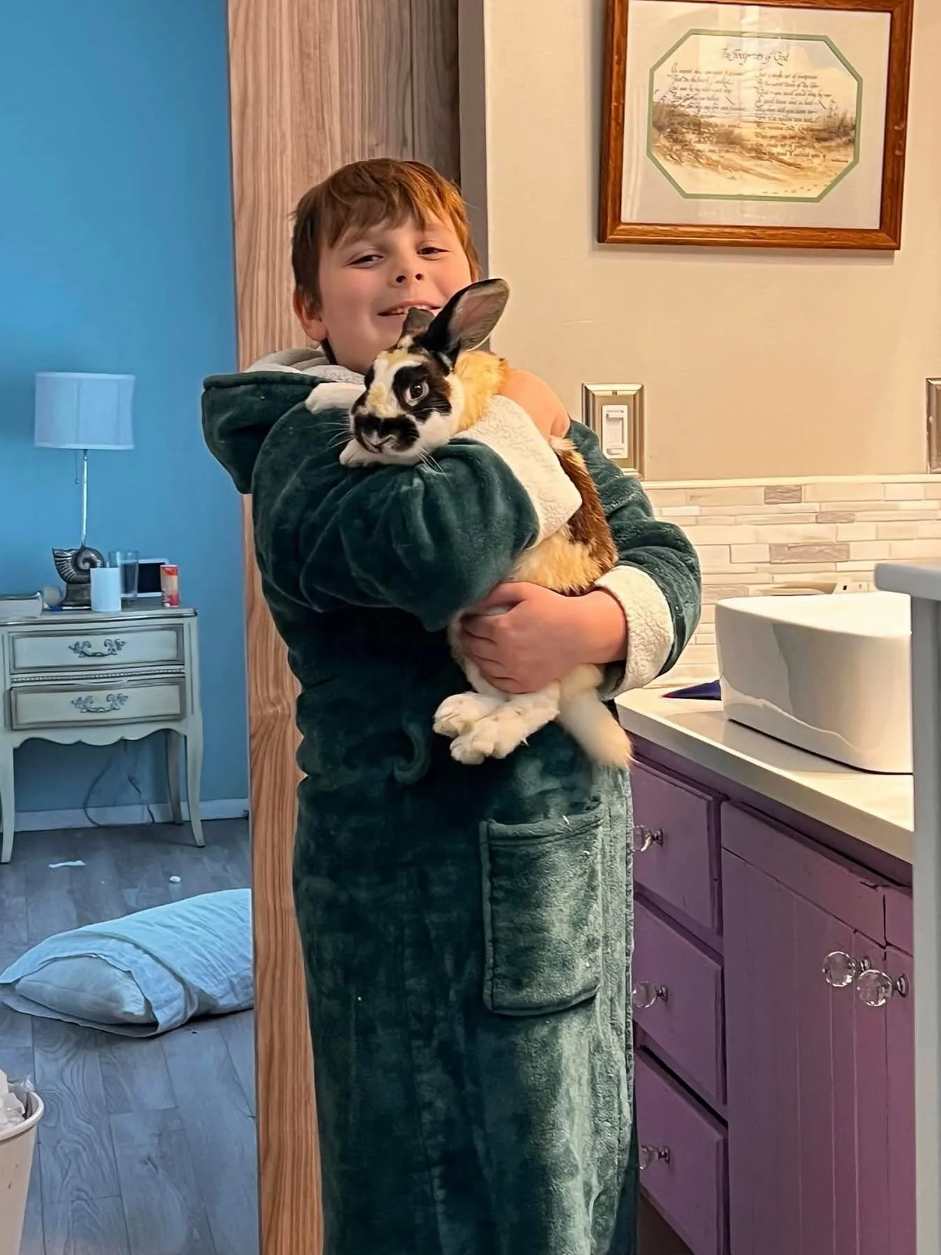 There&rsquo;s a special kind of magic when a child bonds with their newly adopted rabbit. It&rsquo;s more than just a pet, it&rsquo;s a gentle friendship built on trust, patience, and love.

Through quiet moments, soft cuddles, and playful hops, chil