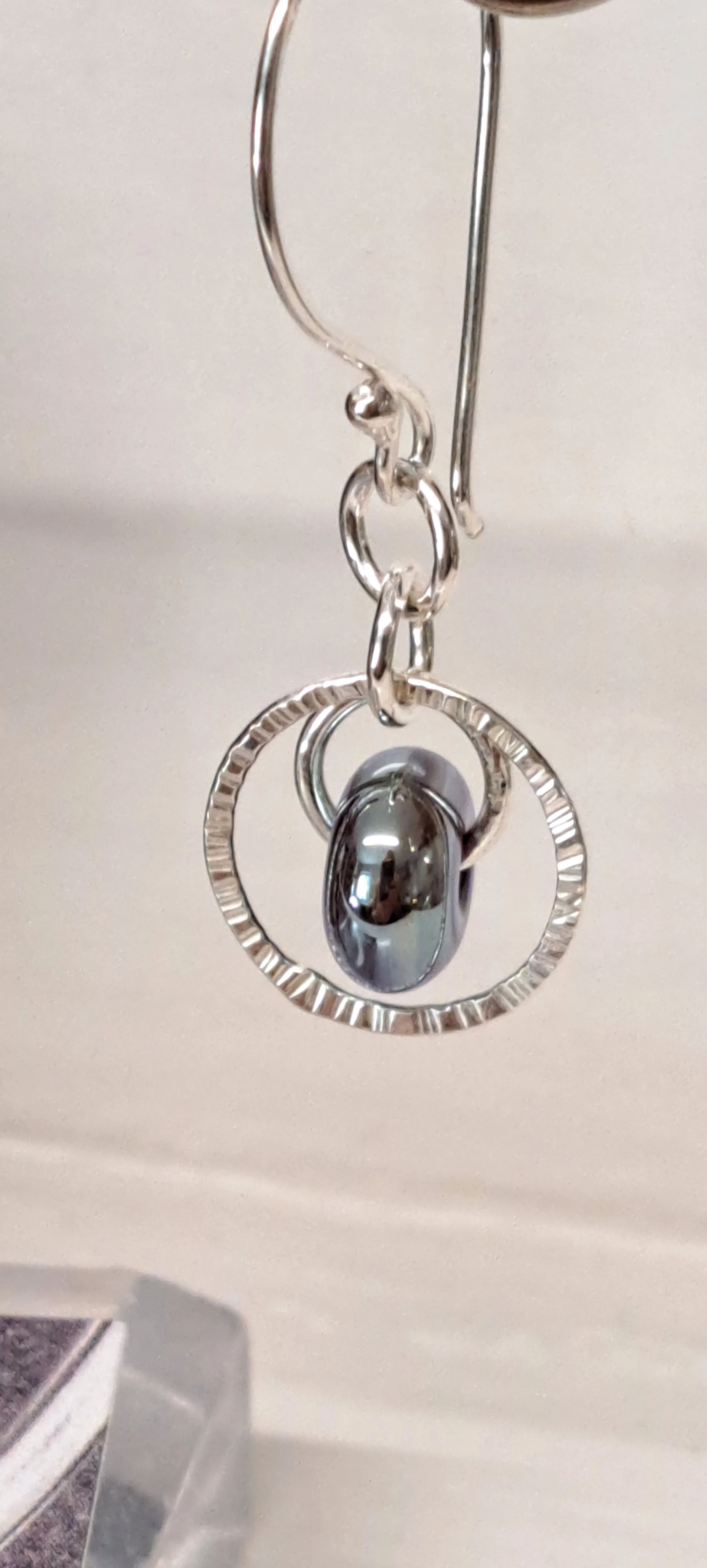 Lampwork Glass Earring