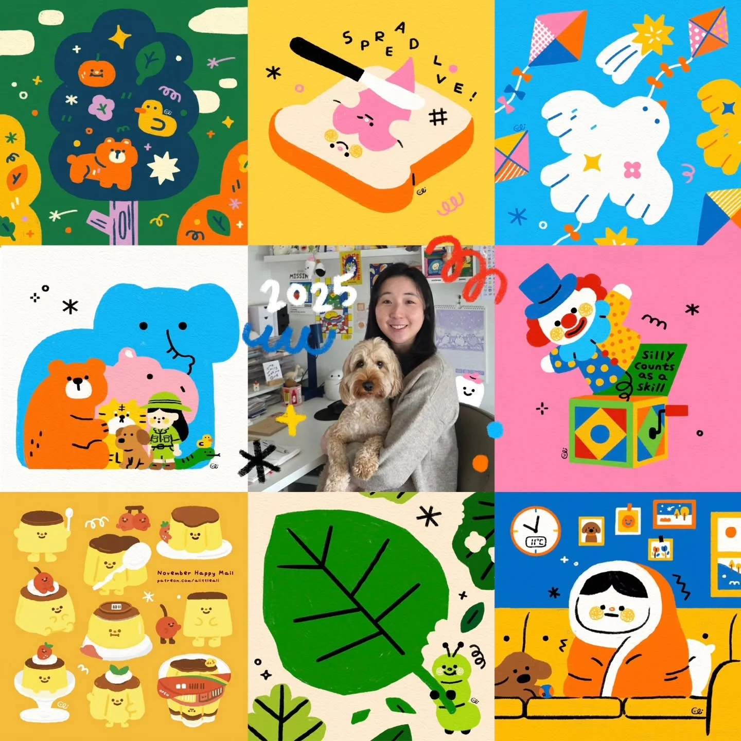 artvsartist2025 > 2021 😆

2025 has been filled with so many exciting opportunities and meaningful moments. This year was all about finding balance &mdash; between work, Mellow, and my own art journey &mdash; and I&rsquo;m really proud of how it a