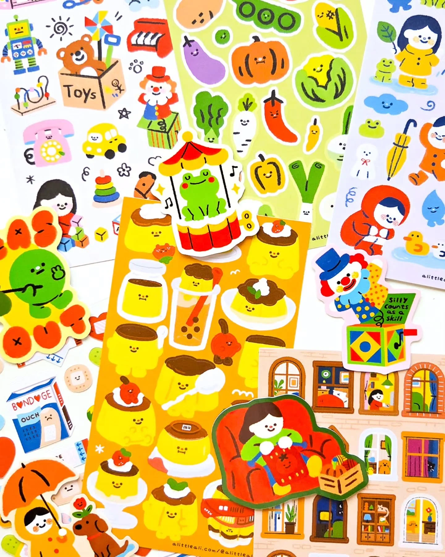 2025 Patre●n rewards now available publicly in my sh●p 🍀 Along with a special sticker sheet collab with Stickii!

and if you're after more recent rewards, they're hiding in my Secret sh●p (you can unlock them by joining any tier 🤫) 

Check out via 