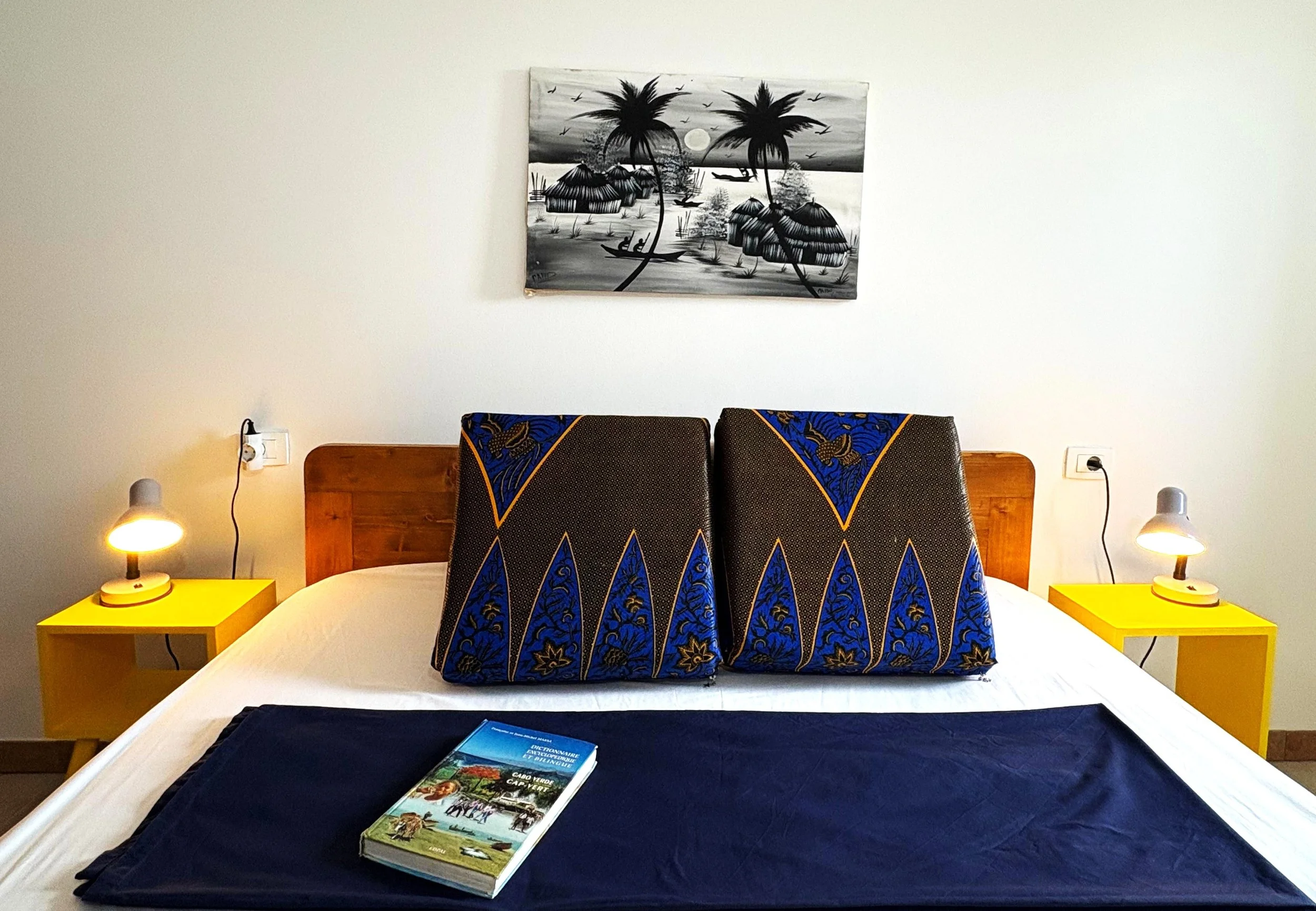 Quarto com cama de casal em Santa Maria 