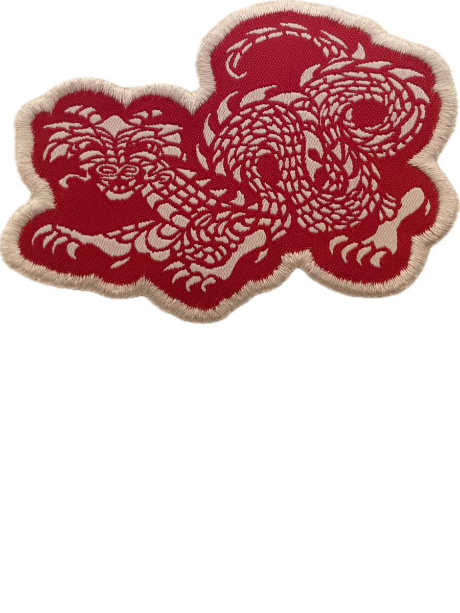 Liu Chen Dragon (Red) - Patch (Small)