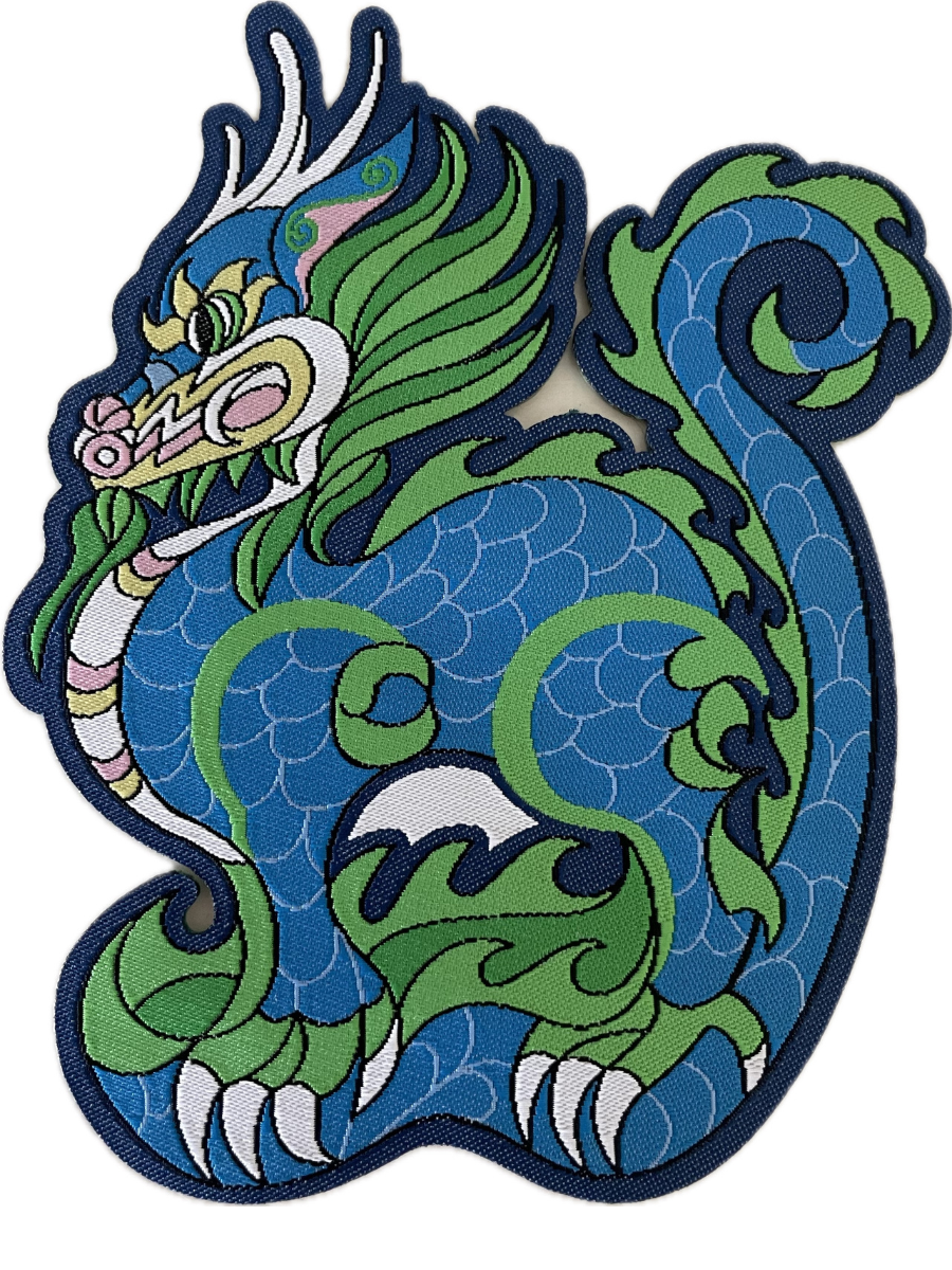 Lac Long Quan (Blue) Dragon - Patch (Small) (Copy)