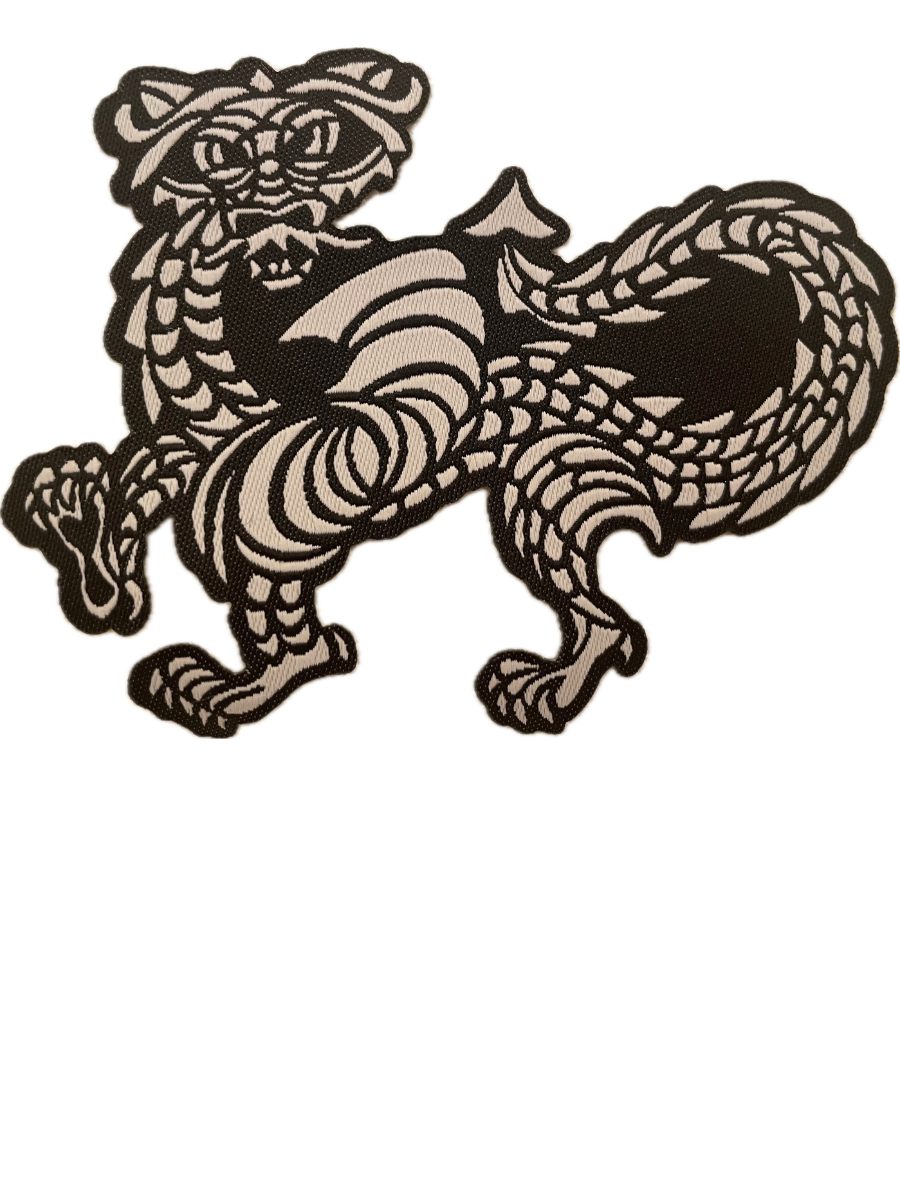 Y Ddraig Wen (White) - Patch (Small)