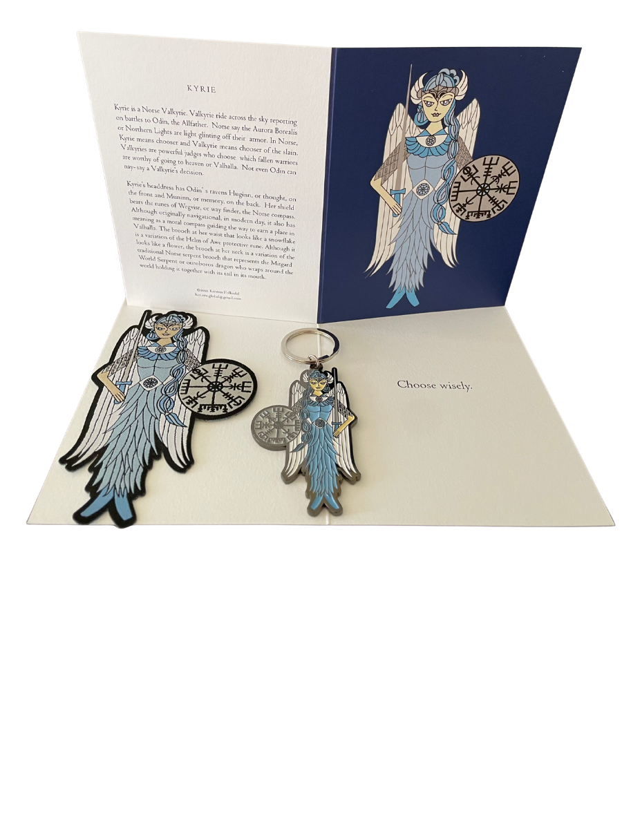 Kyrie (White-Winged) Valkyrie - Cards