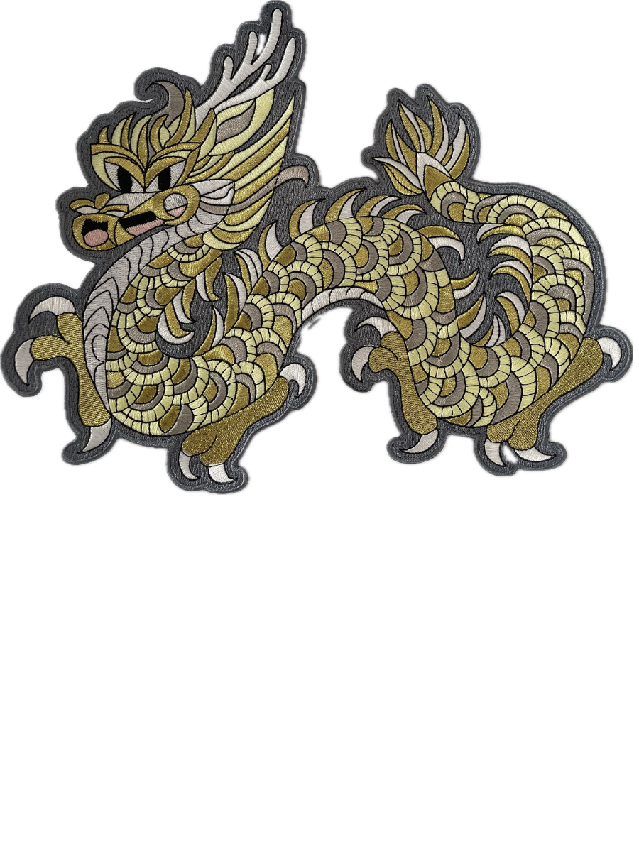 Kinryu Lucky Golden Dragon - Patch (Large)
