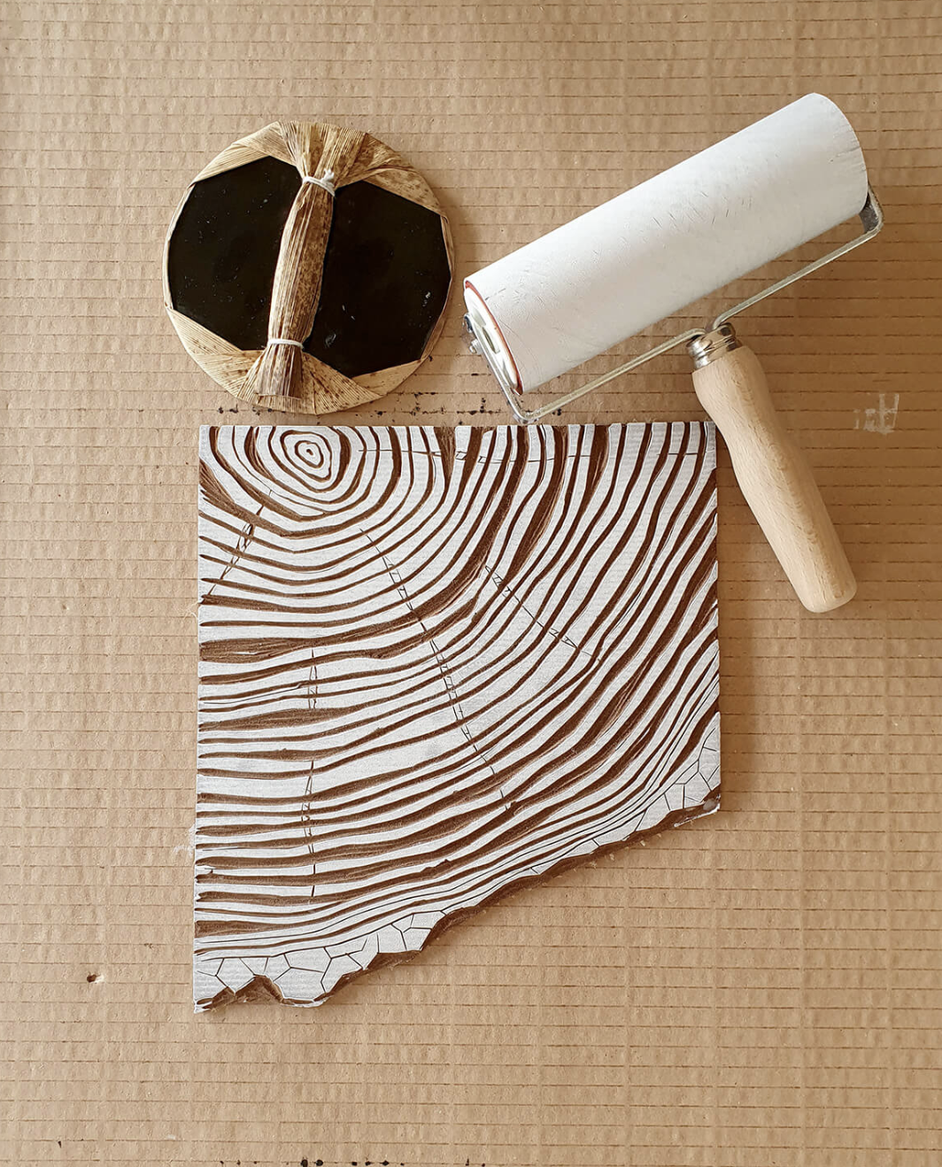 WORKSHOP LINOL PAPIER