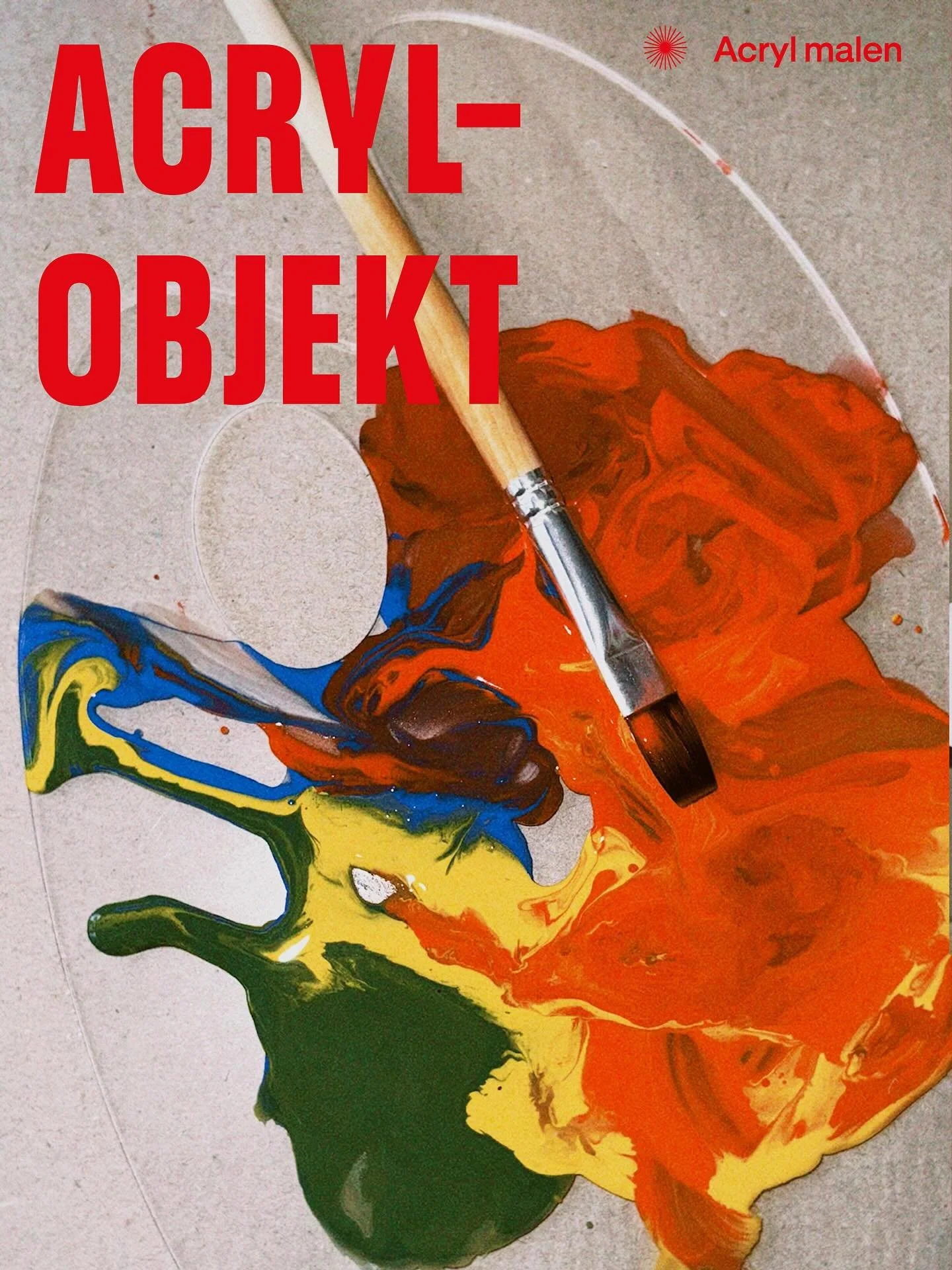 Acrylmalen - Objekt
Kreativ mit Thema &amp; Technik (2,5 Stunden)

In diesem 2,5-St&uuml;ndchen Workshop widmen wir uns jedes Mal einem neuen spannenden Thema.
Von inspirierenden Stillleben &uuml;ber florale Motive bis hin zu abstrakten Formen oder L