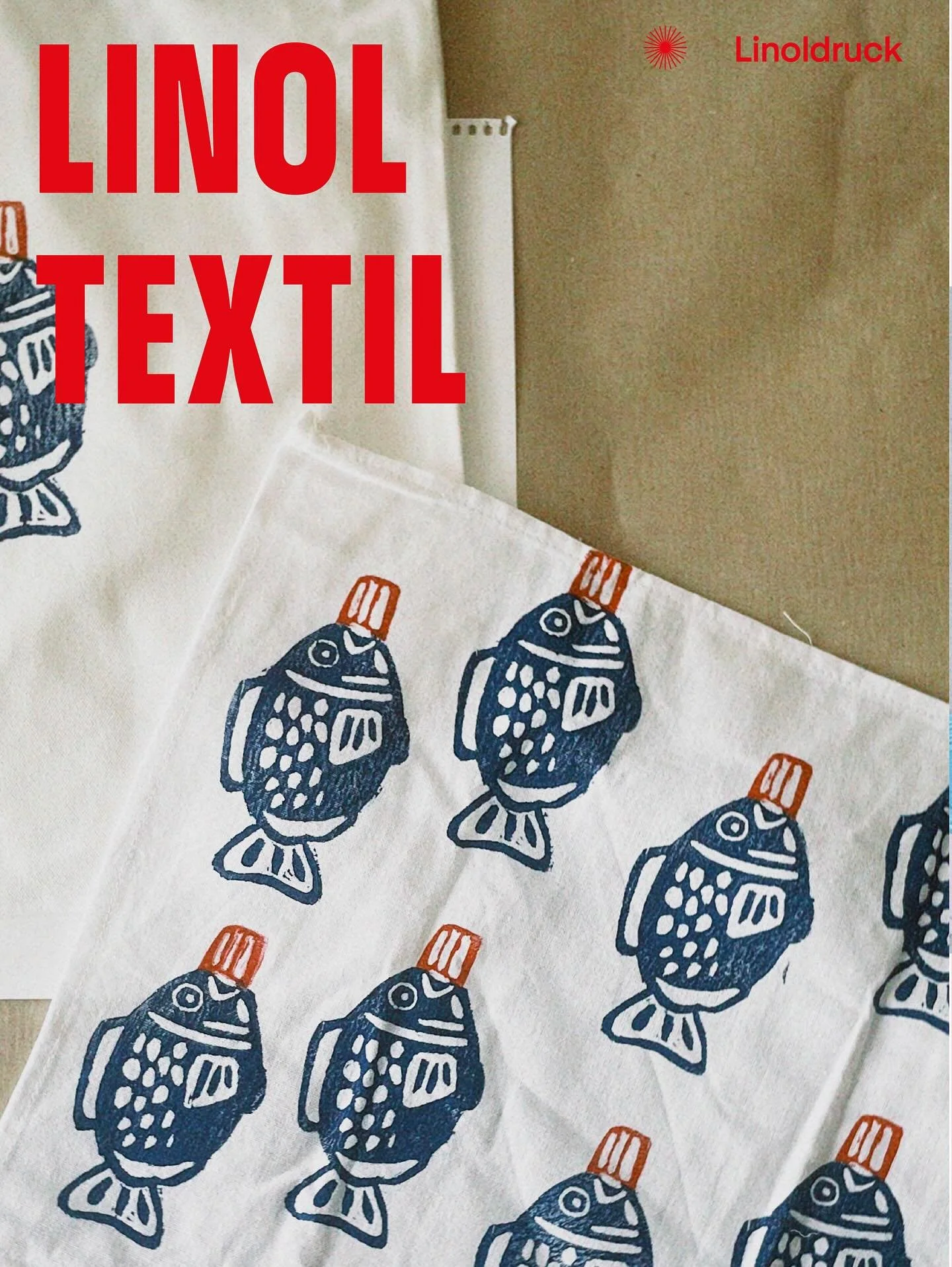 Linoldruck Textil &ndash; Stempelkunst auf Stoff (2,5 Stunden)

In diesem Workshop lernst du die Grundlagen des Linoldrucks &ndash; und das auf Stoff! Wir schnitzen gemeinsam eigene Linolstempel und drucken damit direkt auf Textilien. Ein Jutebeutel 