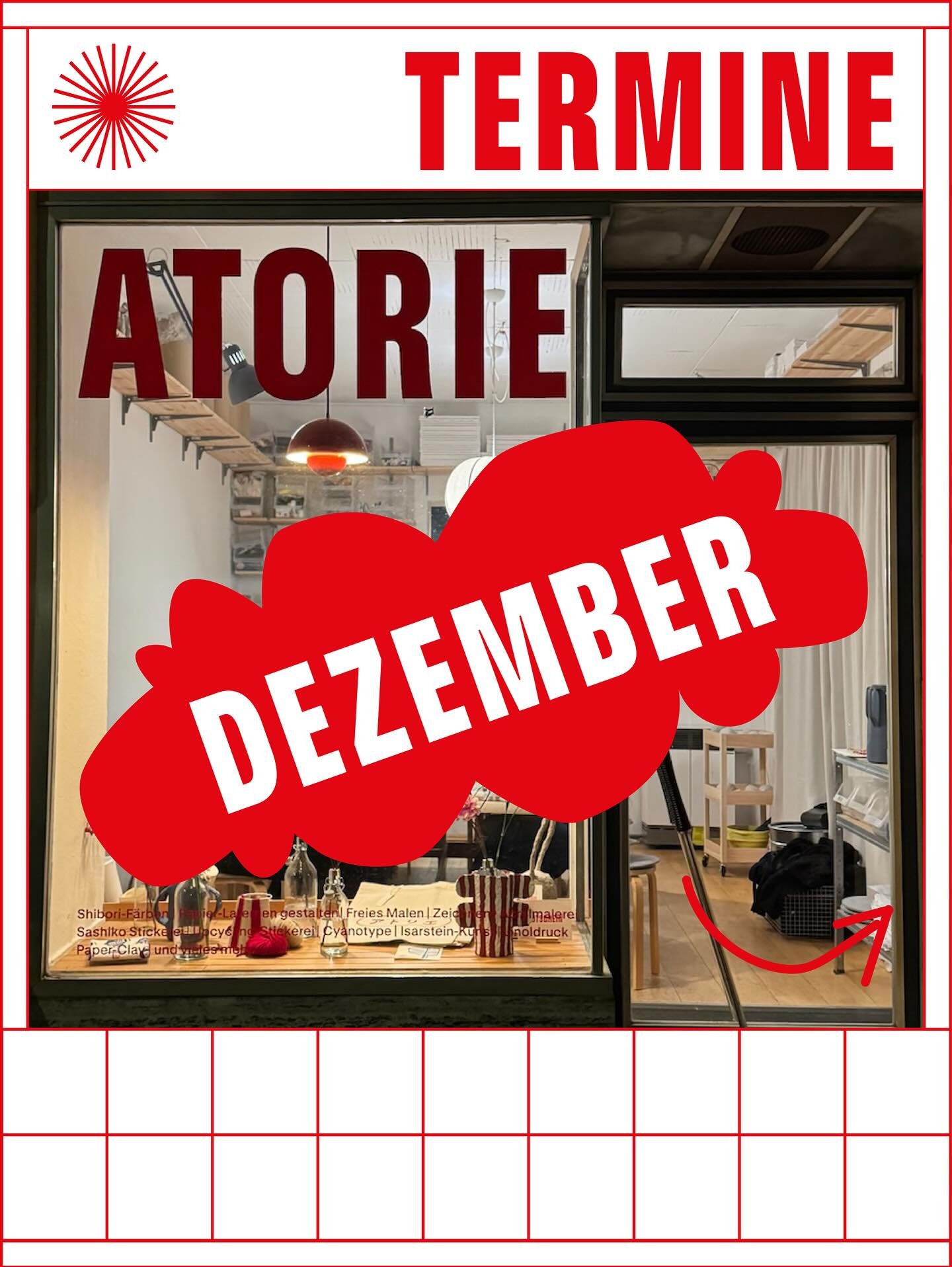 Der November hat gerade erst angefangen aber f&uuml;r uns h&ouml;chste Zeit an das Dezember Programm zu denken. 

F&uuml;r alle, die zwischen Weihnachtsfeiern, Jahresendspurt in der Arbeit und anderen Vorbereitungen f&uuml;r Weihnachten auch eine kre