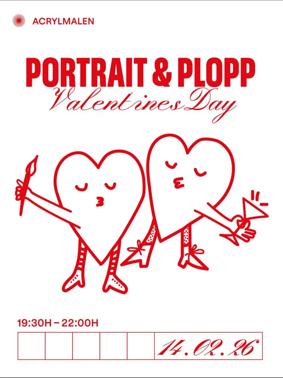 Ihr habt schon l&auml;nger niemandem mehr so richtig in die Augen gesehen? 
Nicht aufs Handy. Nicht auf die Uhr. Wirklich in die Augen? Dann haben wir das richtige Format und den perfekten Tag daf&uuml;r - GANZ OHNE PFLICHTROMANTIK! 🥰😍

Bei Portrai