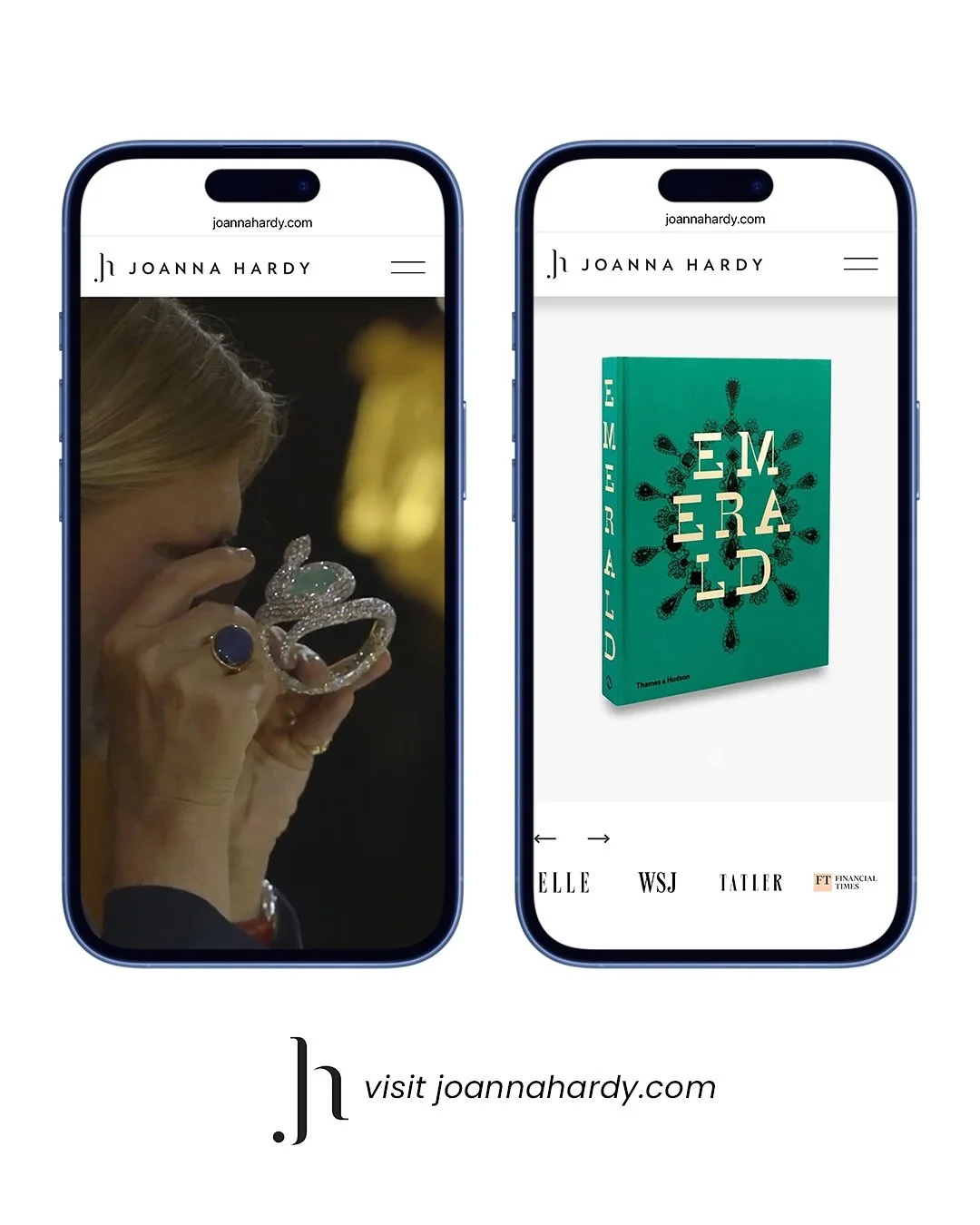 My new website is now live!

After being in the industry for over 45 years (oh my gosh!) I wanted to have a digital platform that celebrated and showcased my work and my journey. 

At joannahardy.com you will find all my books I&rsquo;ve written and 