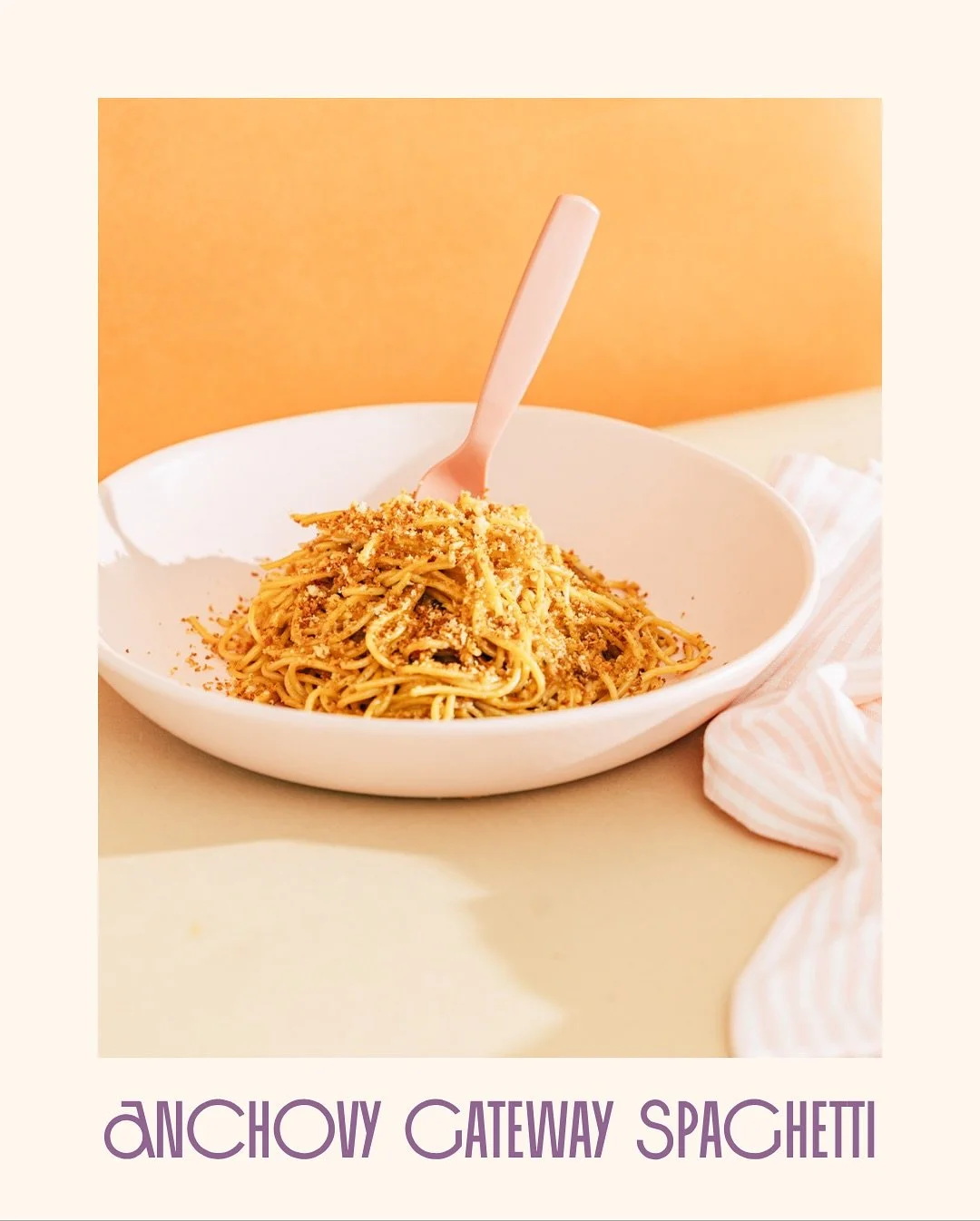 @chefandthef calls this her Anchovy Gateway Spaghetti because it&rsquo;s for all the people who think they don&rsquo;t like anchovies&mdash;and I think they&rsquo;re wrong. Anchovies are the quiet heroes behind so many dishes we already love. They ma