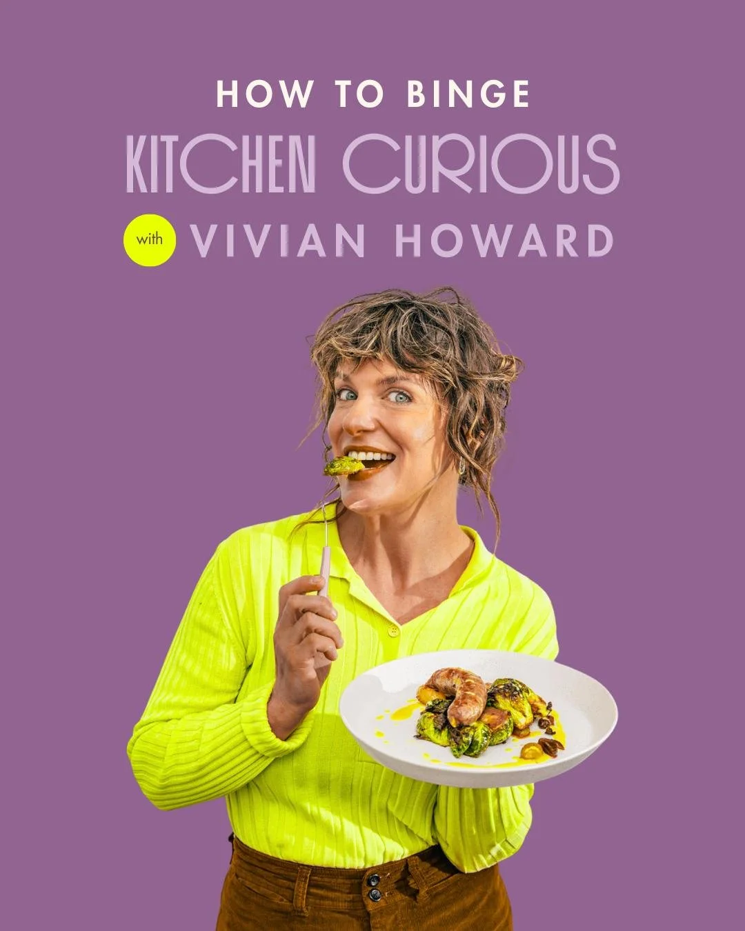 It's never been easier to watch @chefandthef from her kitchen. Right now, all episodes of our new show are streaming for free on pbs.org and the @pbs Passport App. So grab a blanket, head for the couch and let the binging begin!