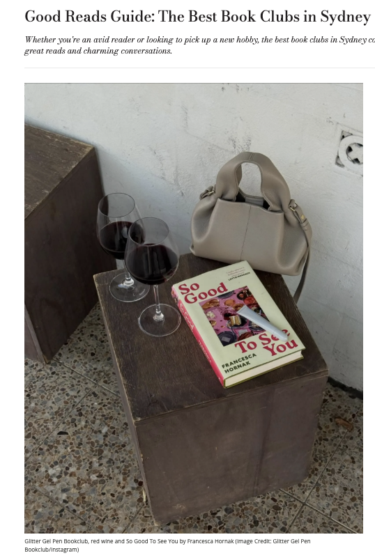 Good Reads Guide: The Best Book Clubs in Sydney