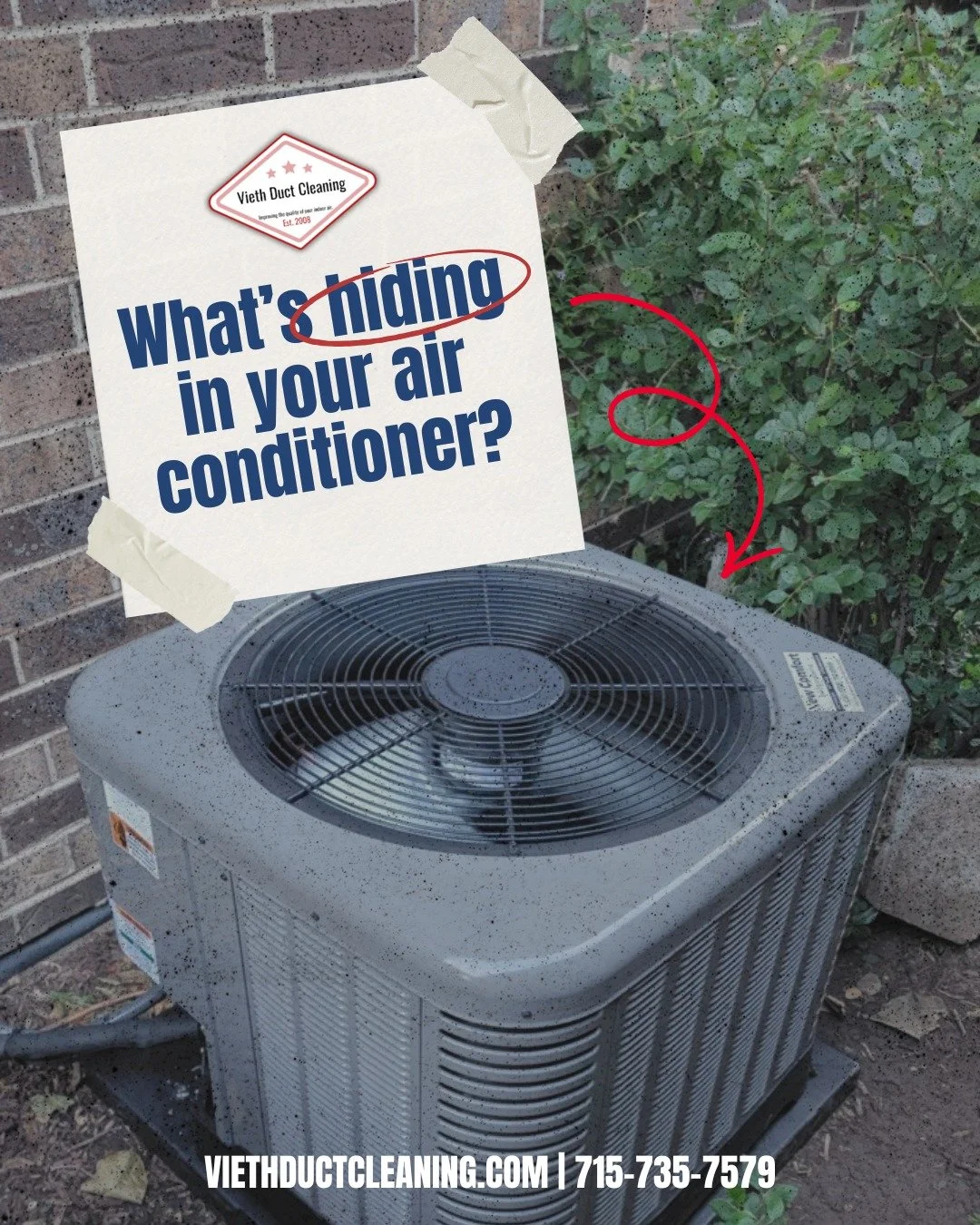 What you can&rsquo;t see in your air could be what&rsquo;s affecting your home the most 👀

Dust, debris, and buildup don&rsquo;t just stay hidden, it circulates through your space every day. A clean system means cleaner air, better efficiency, and p