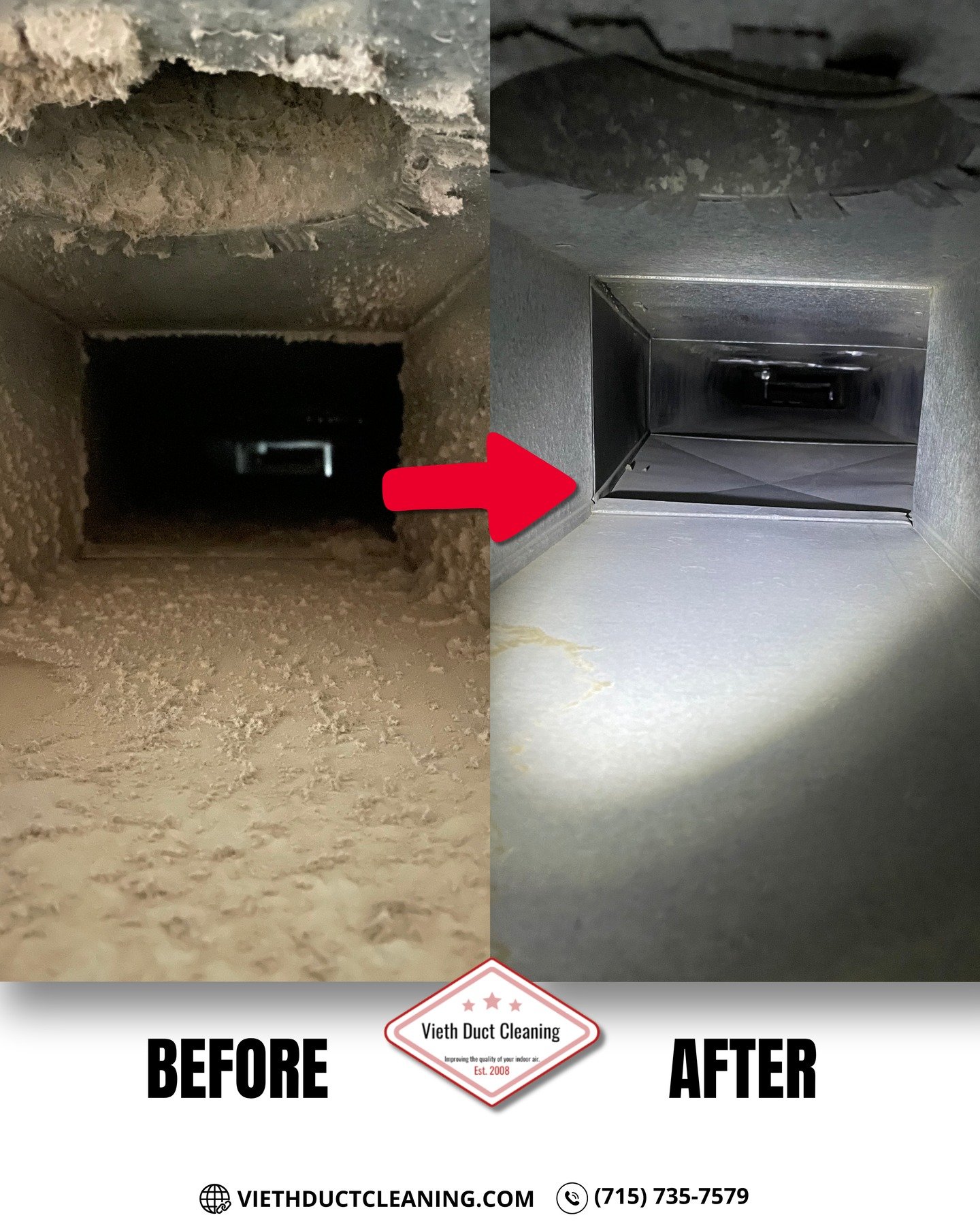 Out with the dust, allergens &amp; buildup from winter 👋🌿

Warmer weather means it&rsquo;s the perfect time to freshen up your home with a professional duct cleaning. Cleaner ducts can help improve airflow, reduce dust, and keep your home feeling f