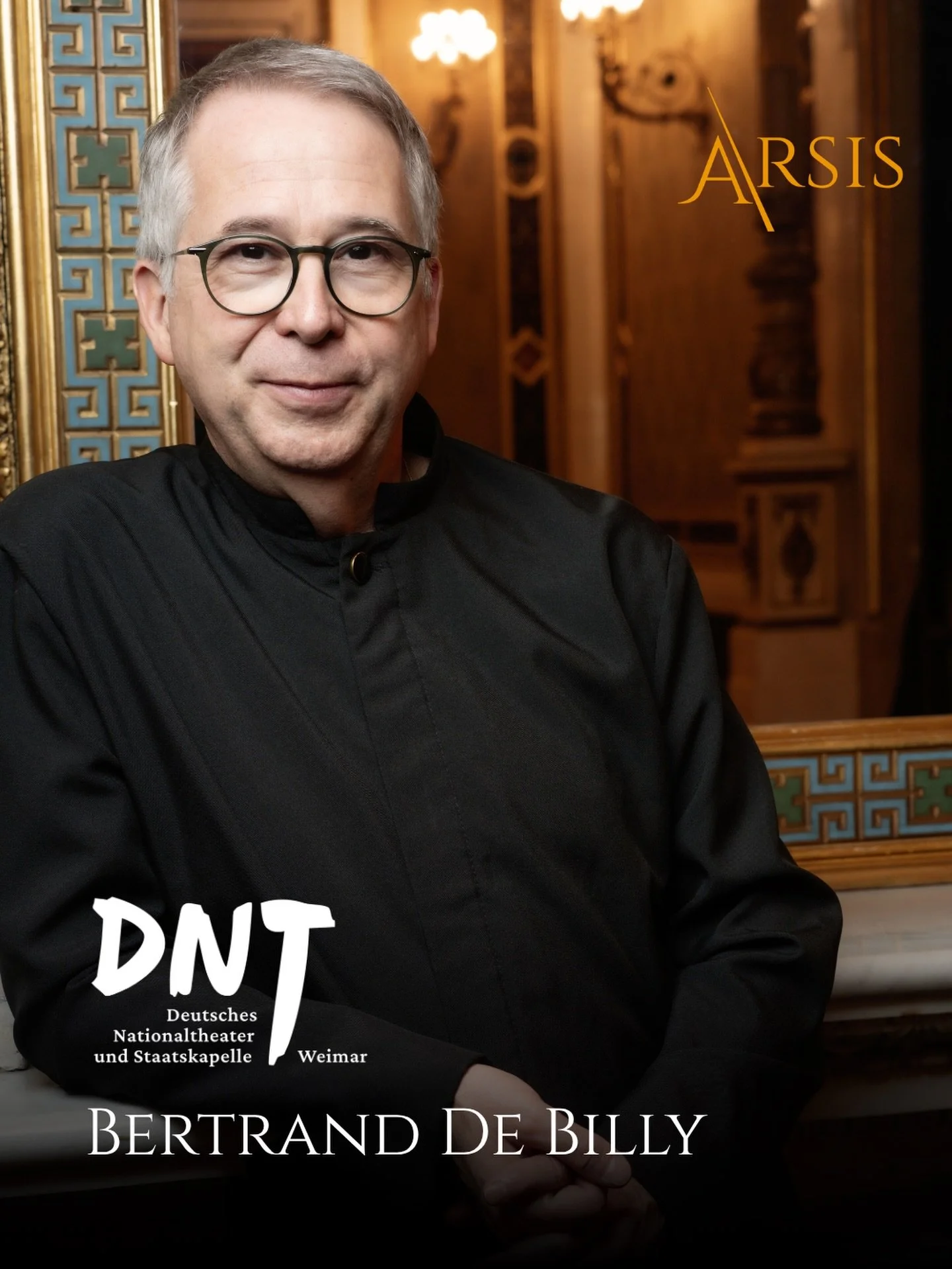 Opening night at the @dntweimar Deutsches Nationaltheater und Staatskapelle Weimar. Our artist Bertrand de Billy takes to the podium for an evening of profound and searching orchestral music, pairing Pfitzner&rsquo;s visionary Preludes to Palestrina 