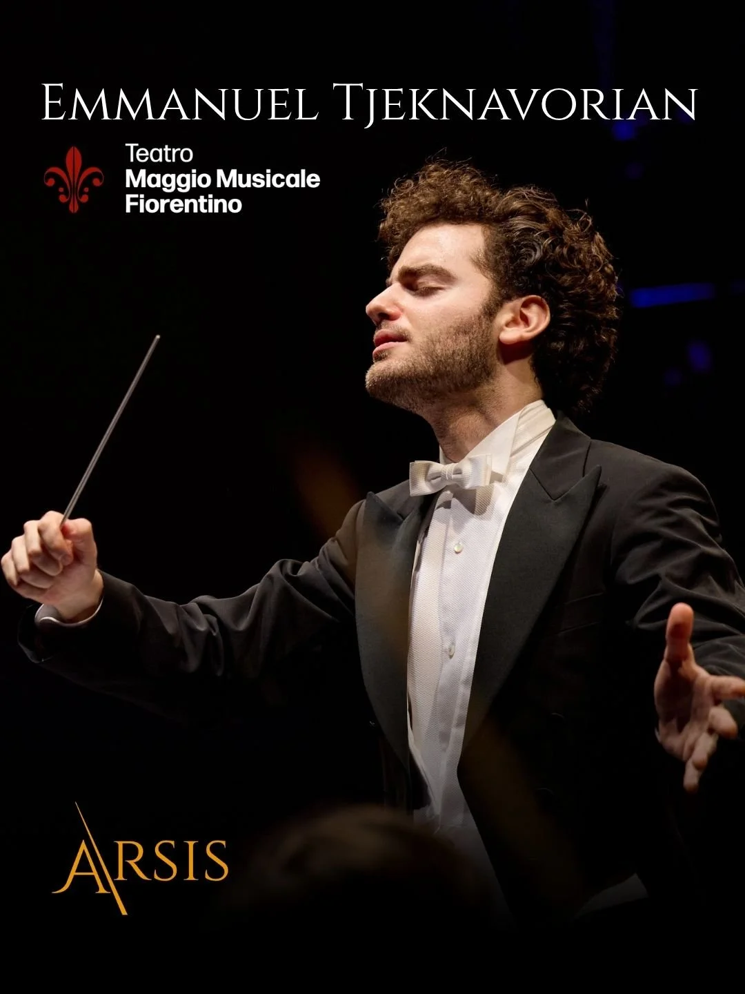 Emmanuel Tjeknavorian conducts Un ballo in maschera at the @teatrodelmaggio in a new staging by @valentinacarrascothayer, opening on 12th May as part of the 88th Festival del Maggio Musicale Fiorentino.

#ARSISArtists