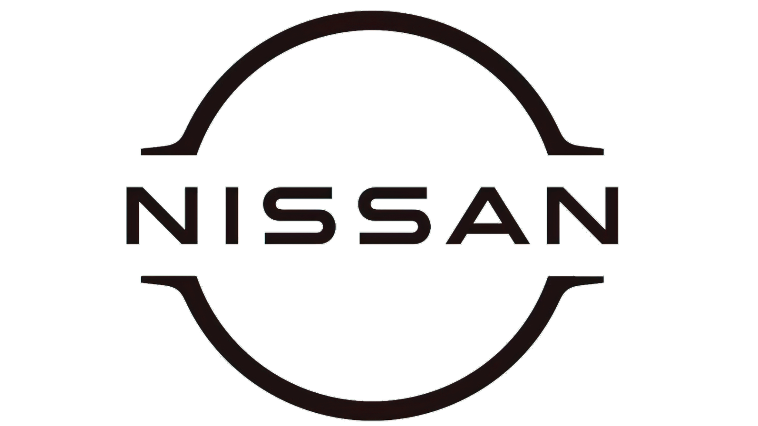 Nissan logo with a black circle outline and the word 'NISSAN' in bold uppercase letters inside.